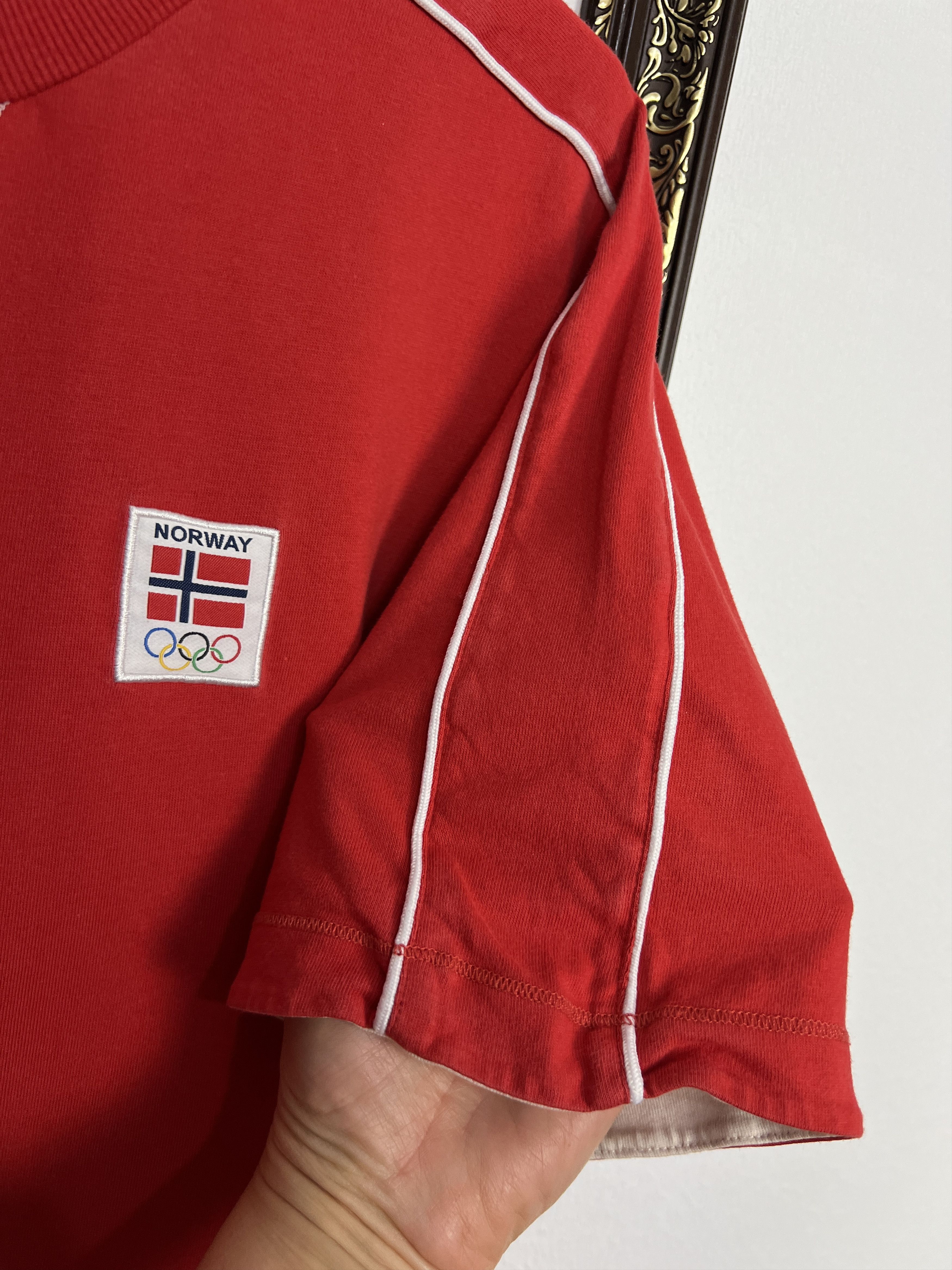 Adidas Vintage Norway Olympics Shirt Trikot National Team Jersey Size US XL / EU 56 / 4 - 5 Thumbnail