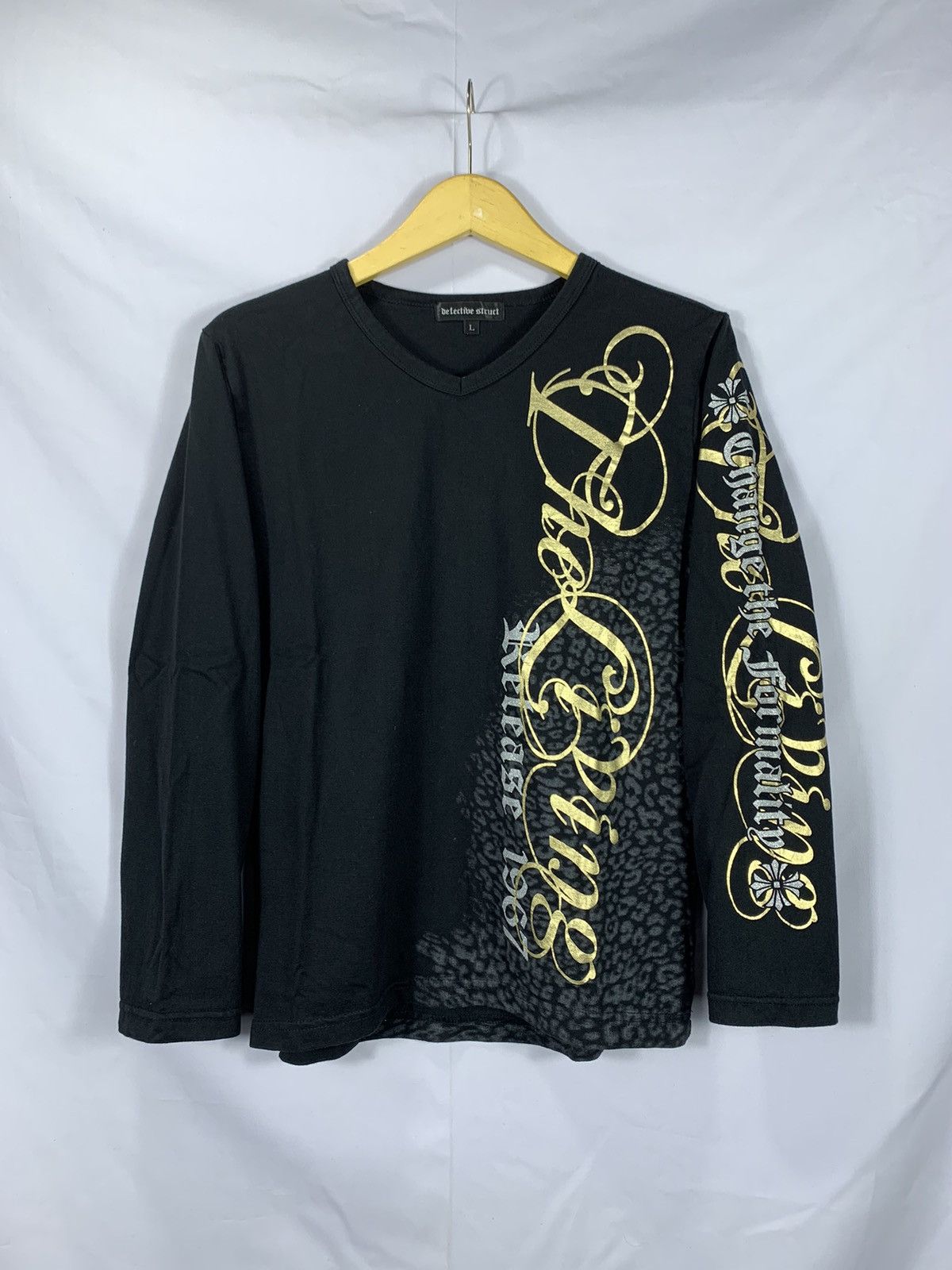 If Six Was Nine JAPAN DETECTIBE GRUNGE GOTHIC PUNK SEDITIONARIES SLEEVE Size US L / EU 52-54 / 3 - 1 Thumbnail