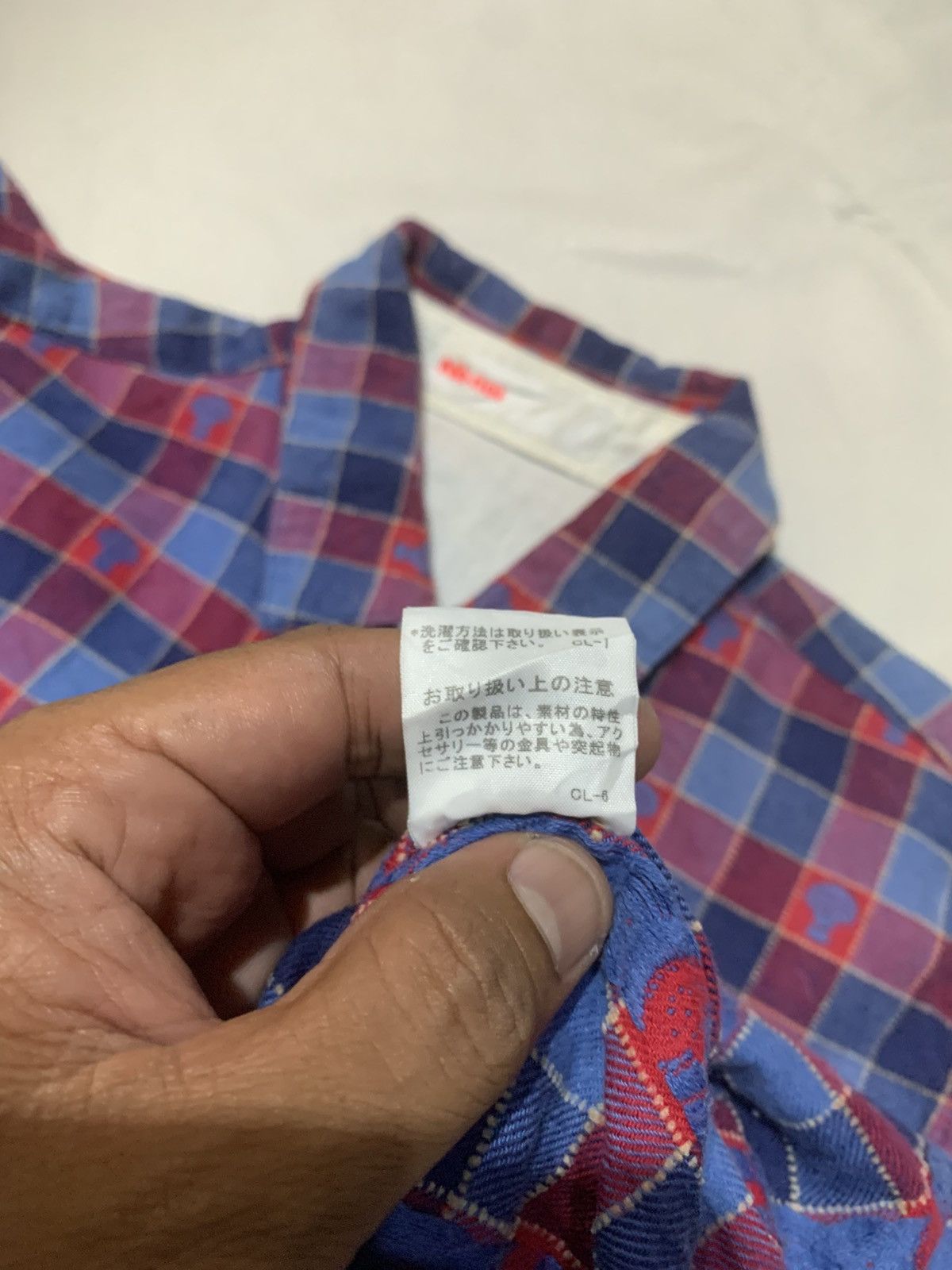 Ne-Net Ne-Net FLANNEL SHIRT ALL OVER LOGO Size US M / EU 48-50 / 2 - 12 Thumbnail