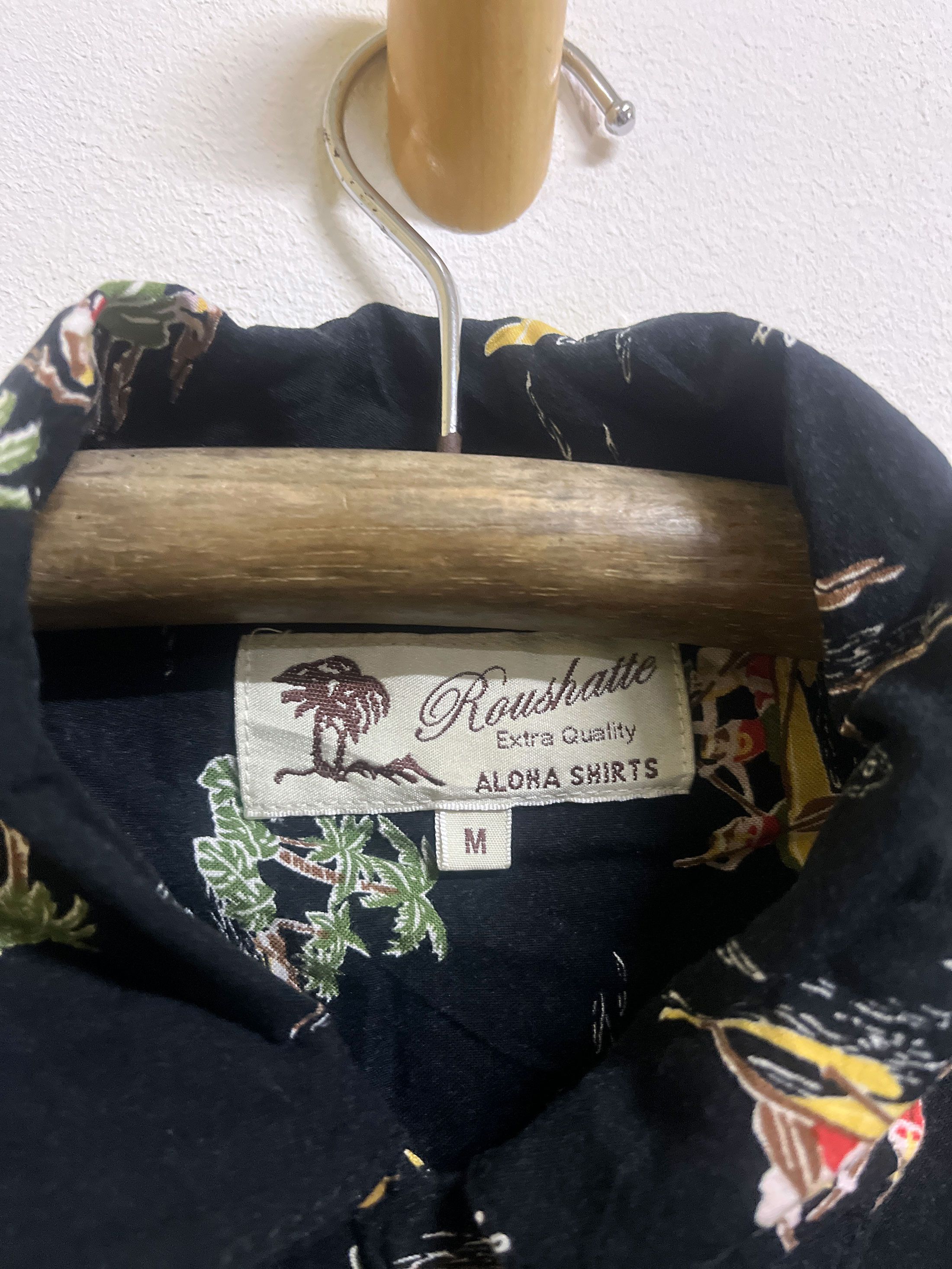 Japanese Brand Roshatte Hawaii Aloha Short Sleeve Size US M / EU 48-50 / 2 - 2 Thumbnail