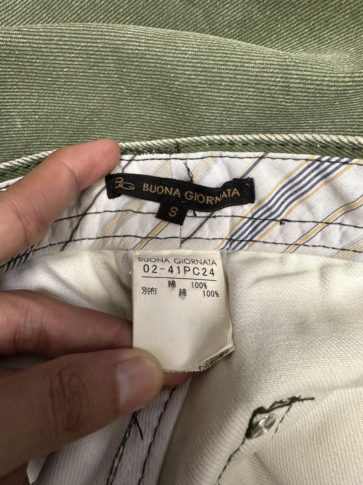 Isamu Katayama Backlash Vintage Buona Giornata italian denim Size US 31 - 5 Thumbnail