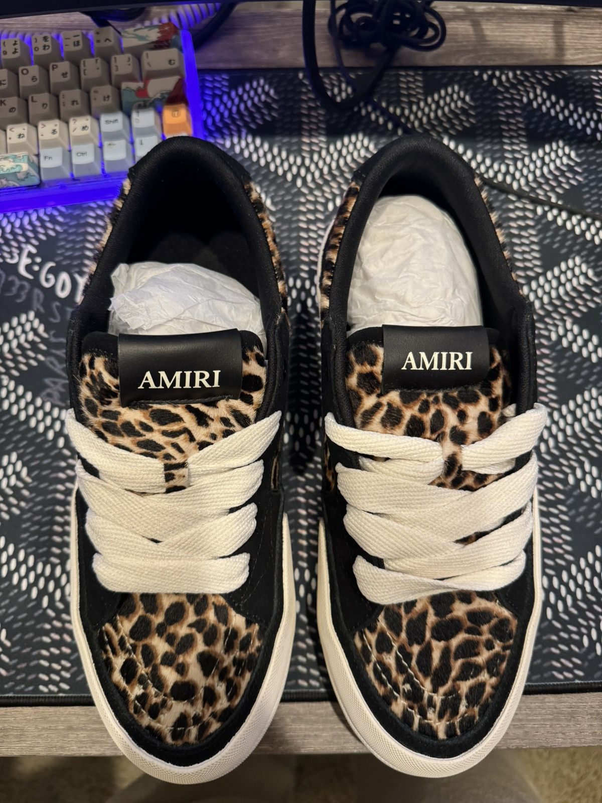 Amiri Leopard Sunset Skate Low Size US 10 / EU 43 - 3 Thumbnail