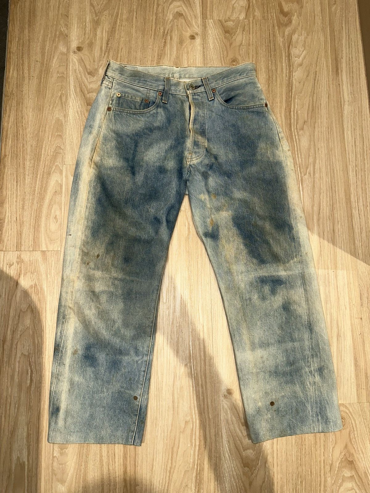 Levi's Vintage Clothing Levi’s 501 555 Redline Size US 32 / EU 48 - 2 Thumbnail