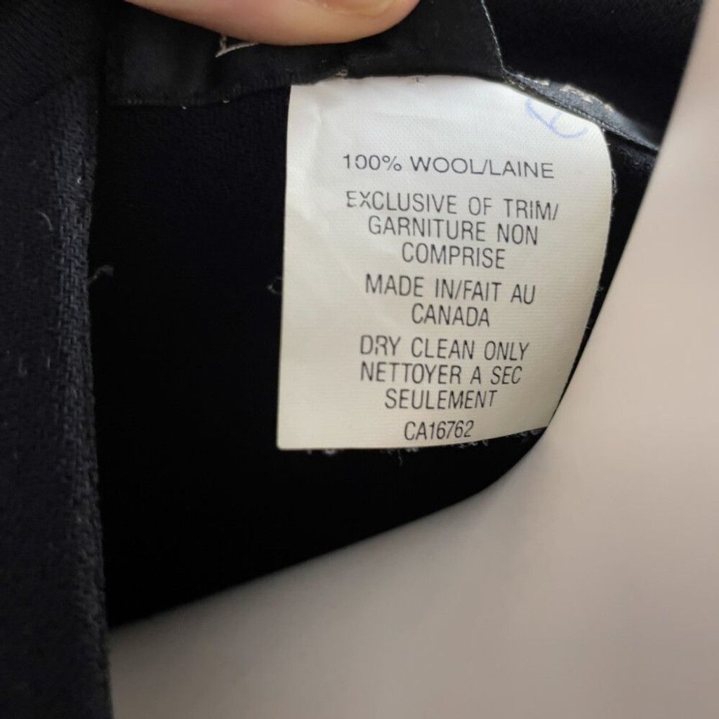 Other LIDA BADAY 100% Wool Adjustable Wrap Office Black Dress sz M Size M / US 6-8 / IT 42-44 - 15 Thumbnail