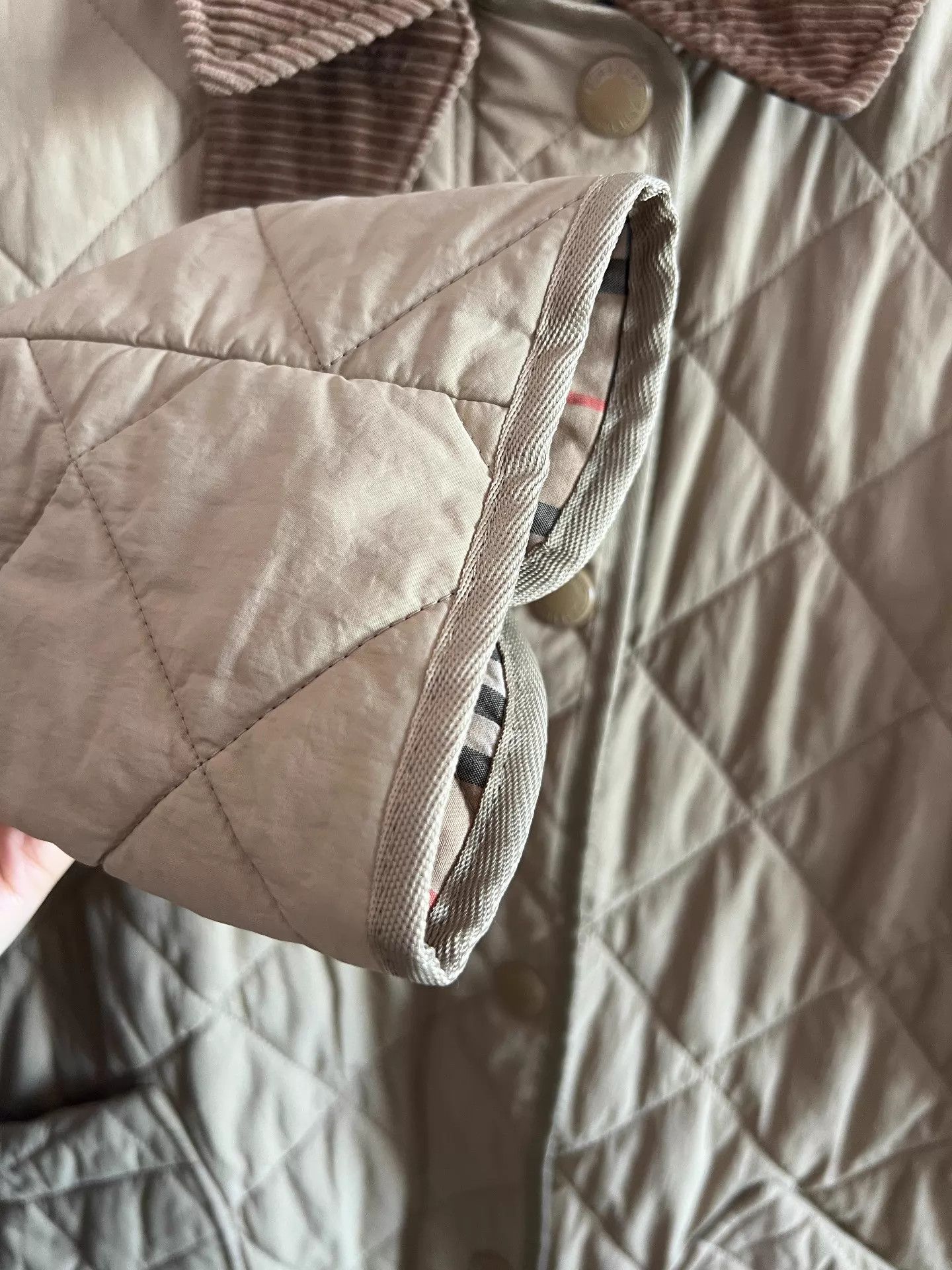 Burberry Burberry Cotton Padded M Jacket Size M / US 6-8 / IT 42-44 - 3 Thumbnail