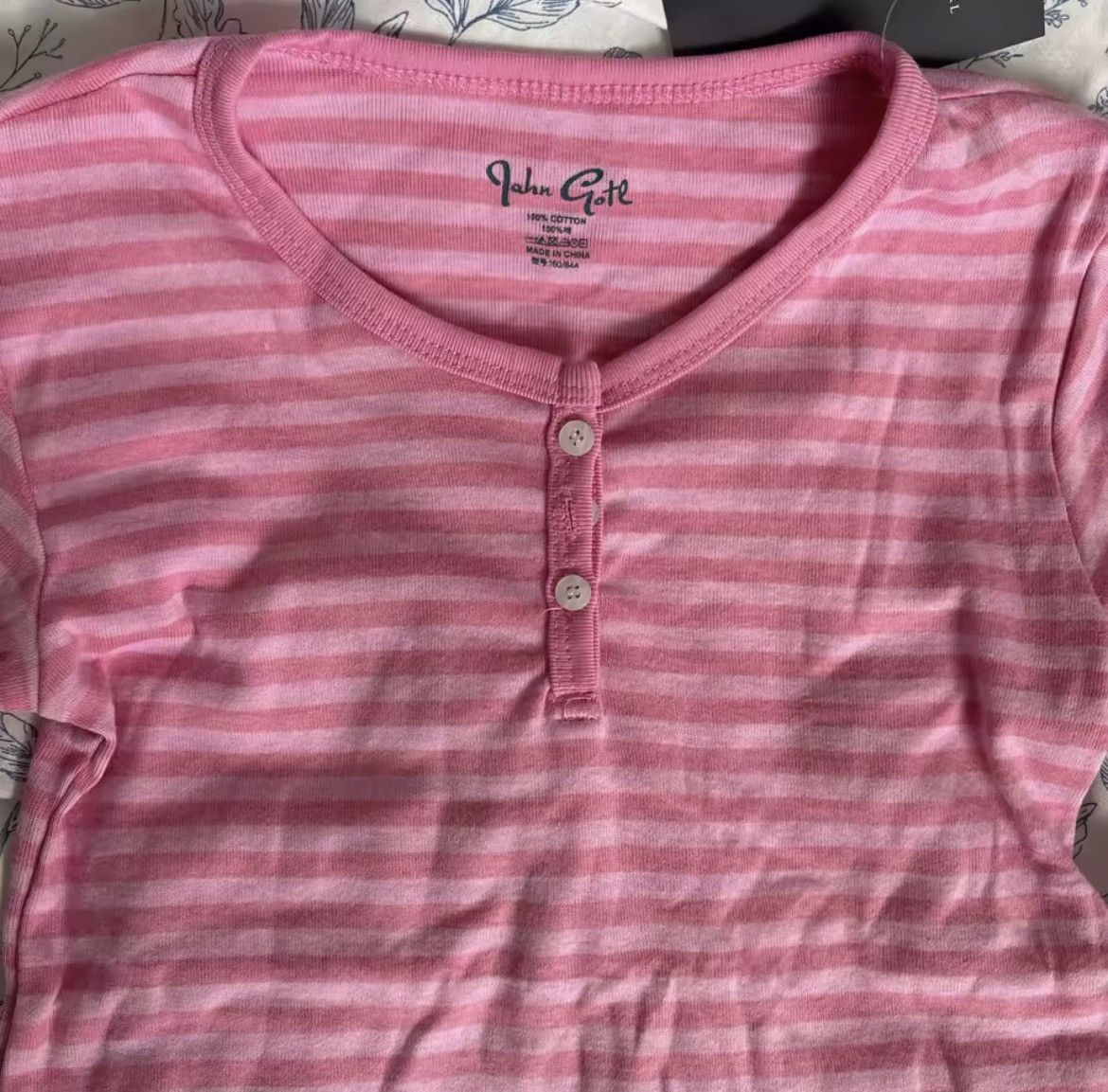 Other striped pink shirt Size ONE SIZE - 2 Thumbnail