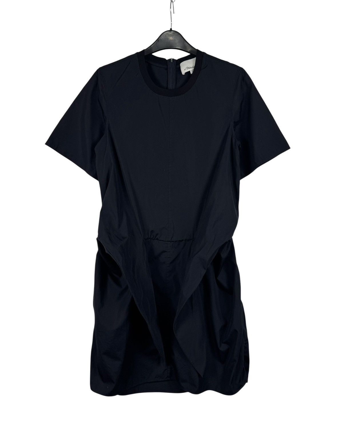 3.1 Phillip Lim 3.1 Phillip Lim Cotton Draped Mini Dress Bow size 4 Size L / US 10 / IT 46 - 11 Thumbnail