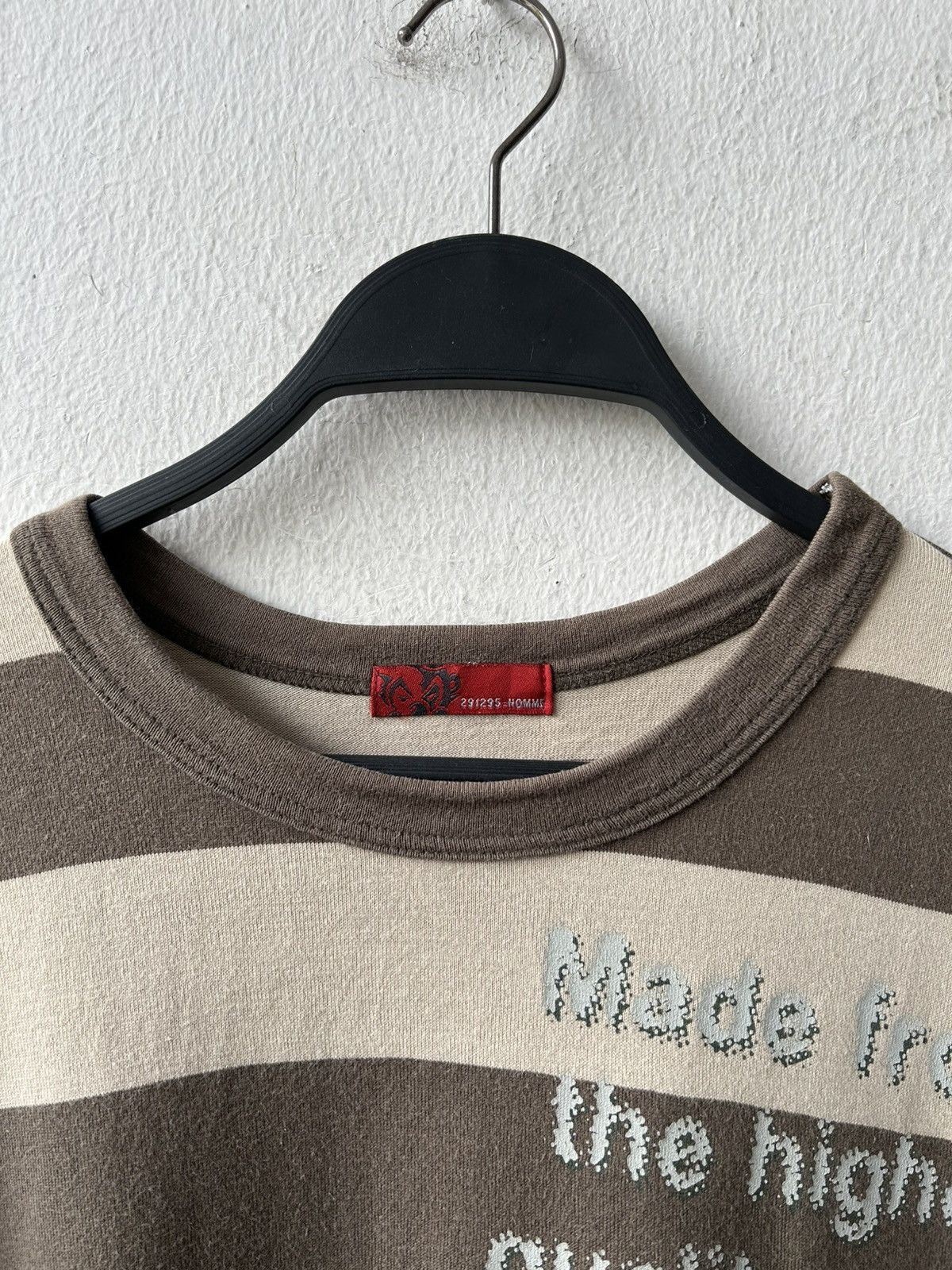 If Six Was Nine 291295 Homme Stripe Long Sleeve Size US S / EU 44-46 / 1 - 10 Thumbnail