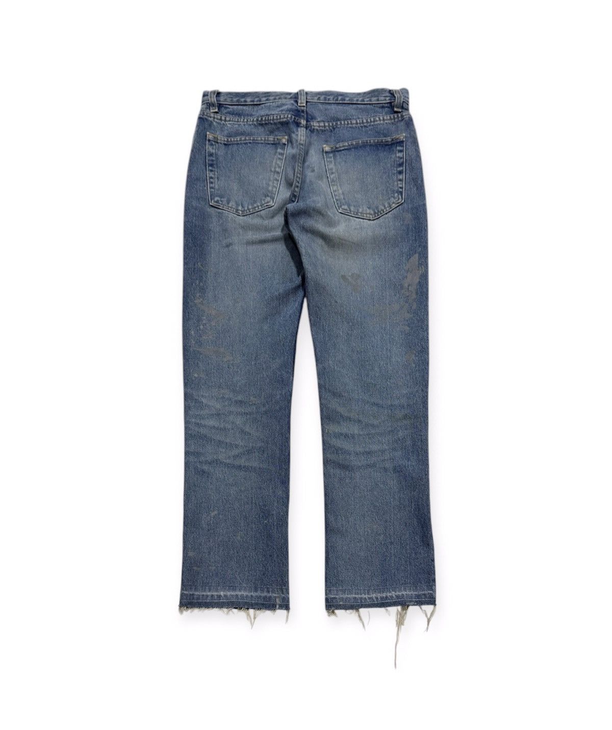 Helmut Lang 1999 Silver Painter Jeans Size US 28 / EU 44 - 4 Thumbnail