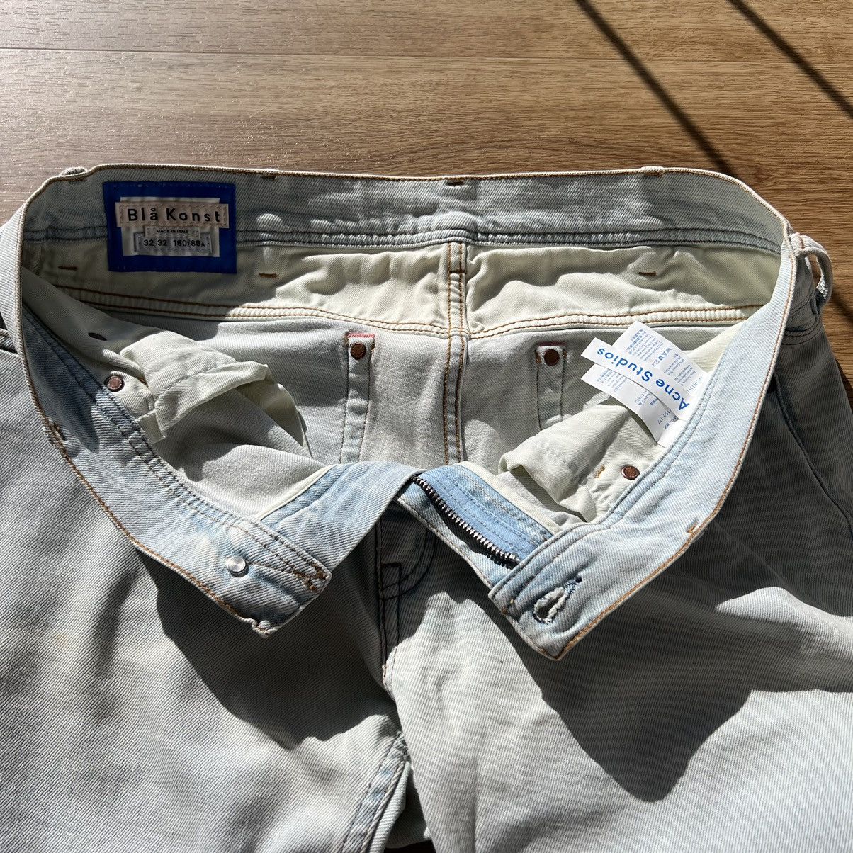 Acne Studios Acne Studios Blå Konst Jeans Size US 32 / EU 48 - 1 Thumbnail