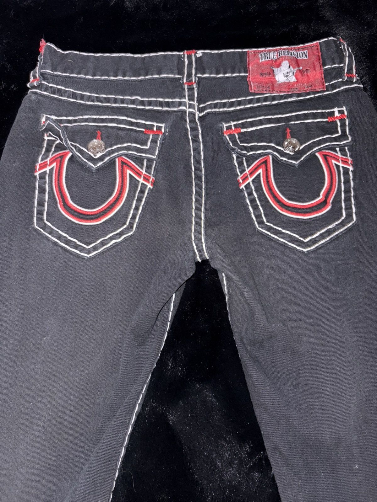 Black And Red True Religion Jeans Black And Red Mens True Religion