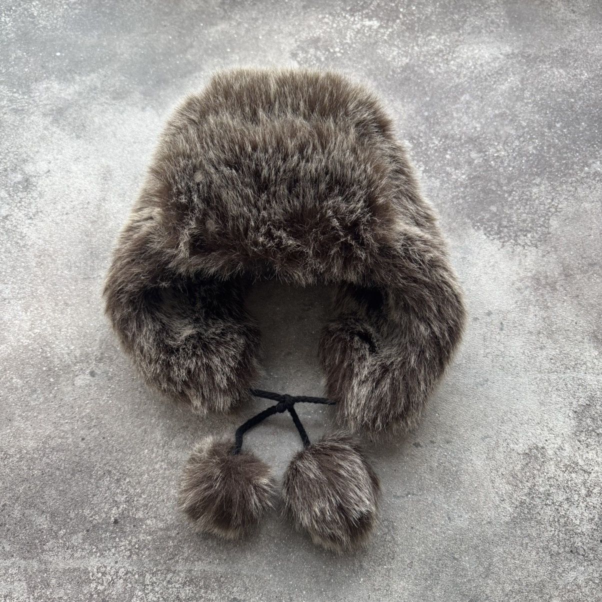 20471120 × If Six Was Nine Vintage 2000's Faux Fur Y2K Ushanka Hat Size ONE SIZE - 1 Thumbnail
