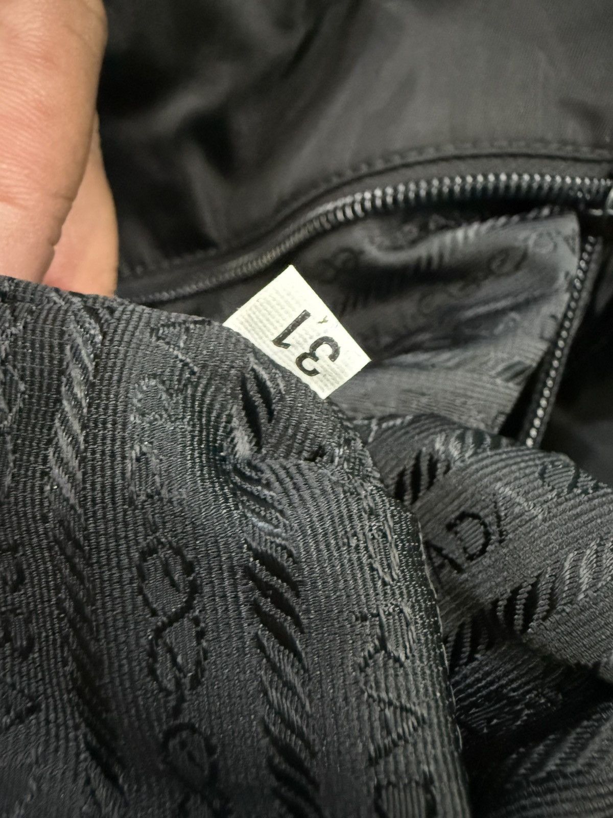 Prada VINTAGE PRADA BLACK TOTE BAG Size ONE SIZE - 18 Thumbnail