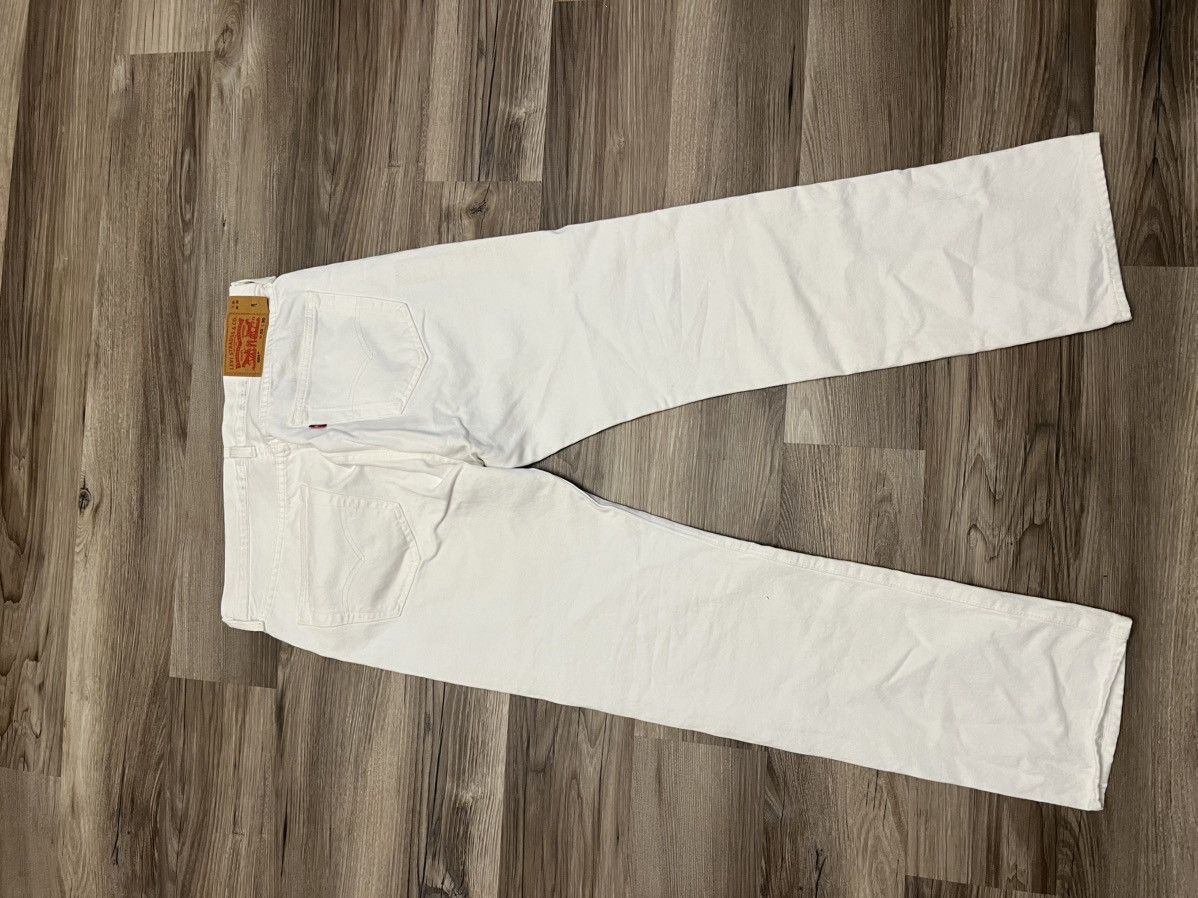 Levi's White Levi 501’s Size US 32 / EU 48 - 2 Thumbnail