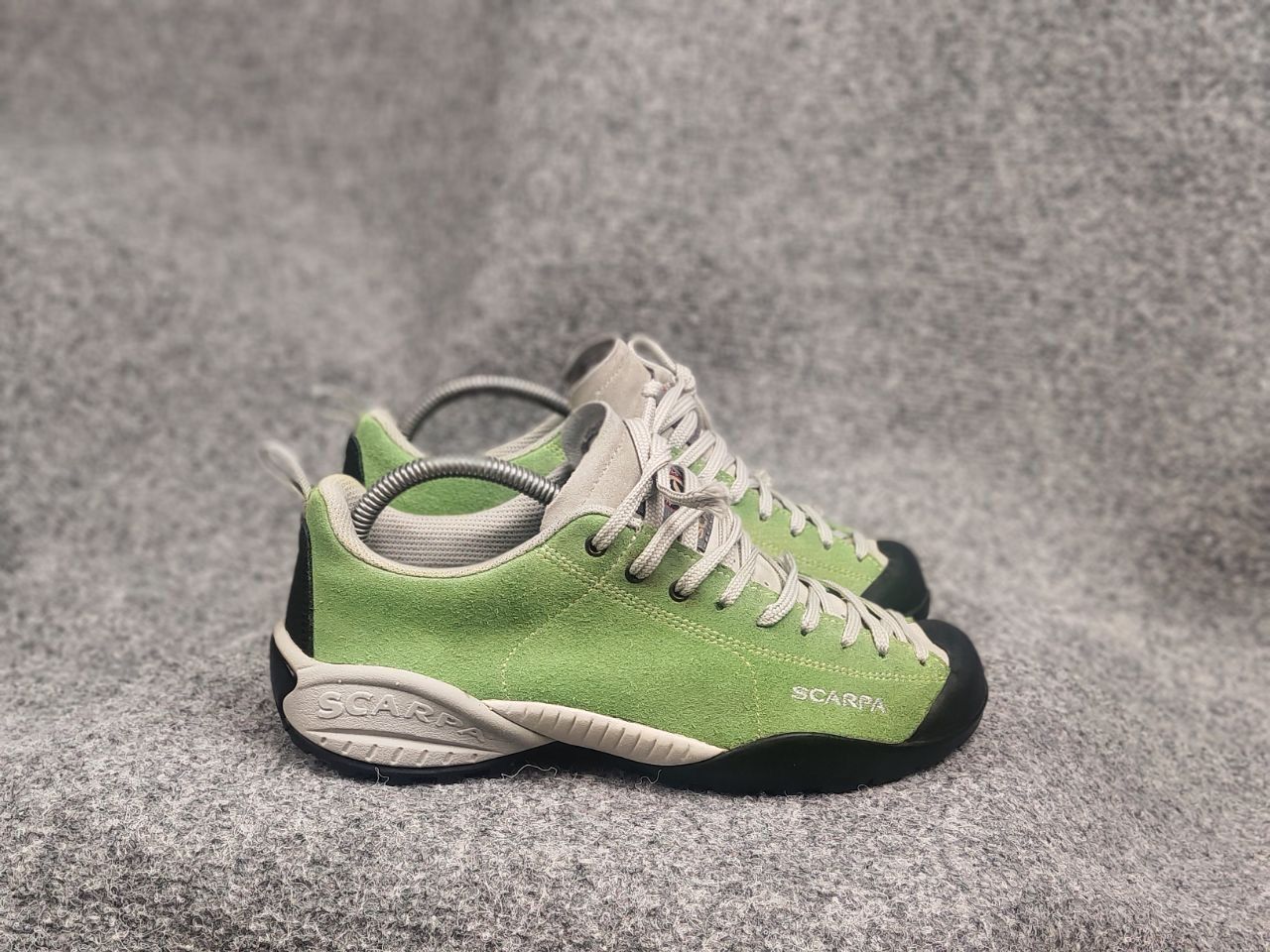 Vibram Scarpa Mojito Sneaker Green Lace Up Leather Walking Shoes Size US 6 / EU 39 - 5 Thumbnail