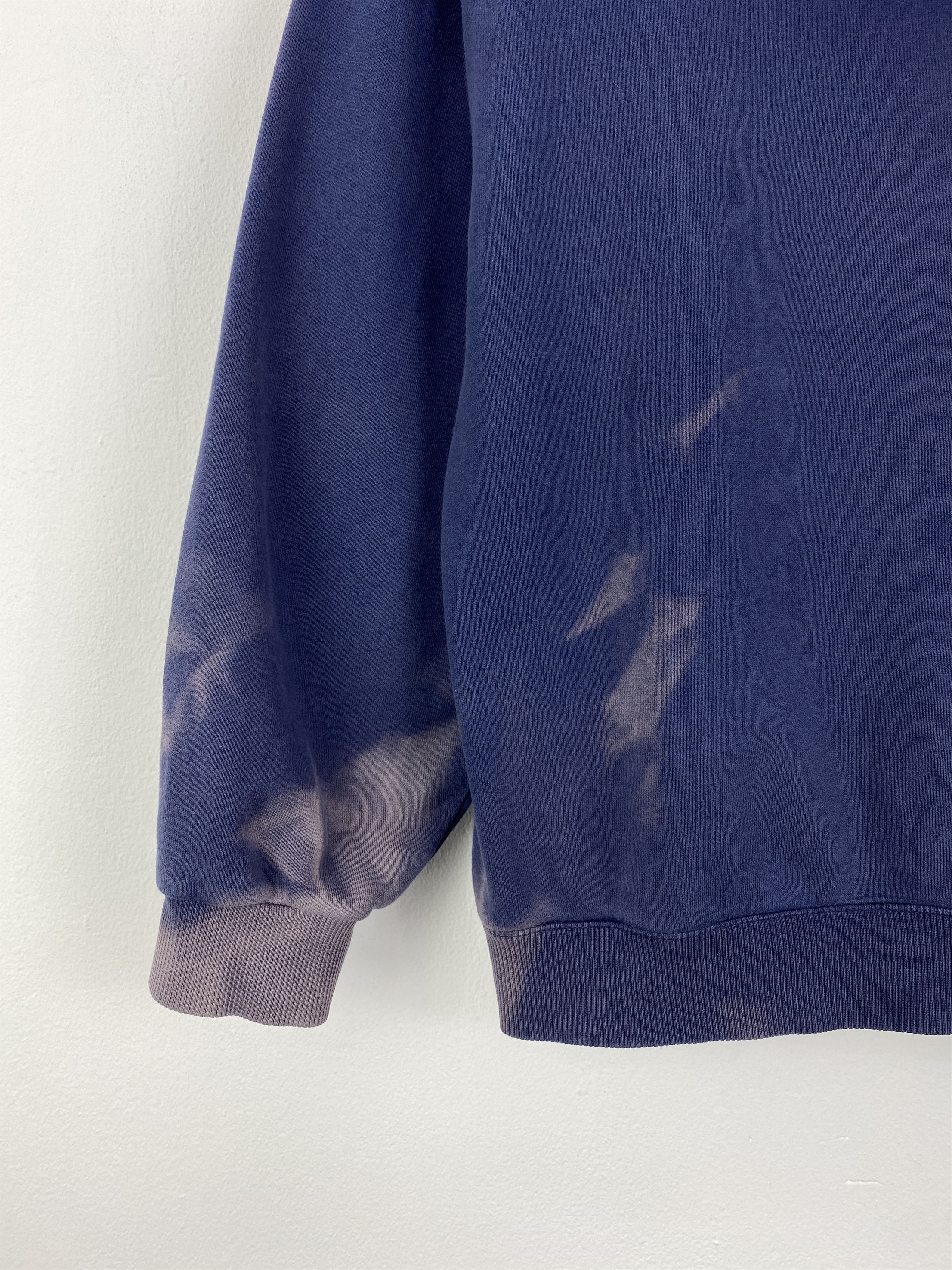 Bugle Boy 90s Vintage Bugle Boy Logo Box Bleach Faded Hoodie SH0122 Size US M / EU 48-50 / 2 - 10 Thumbnail