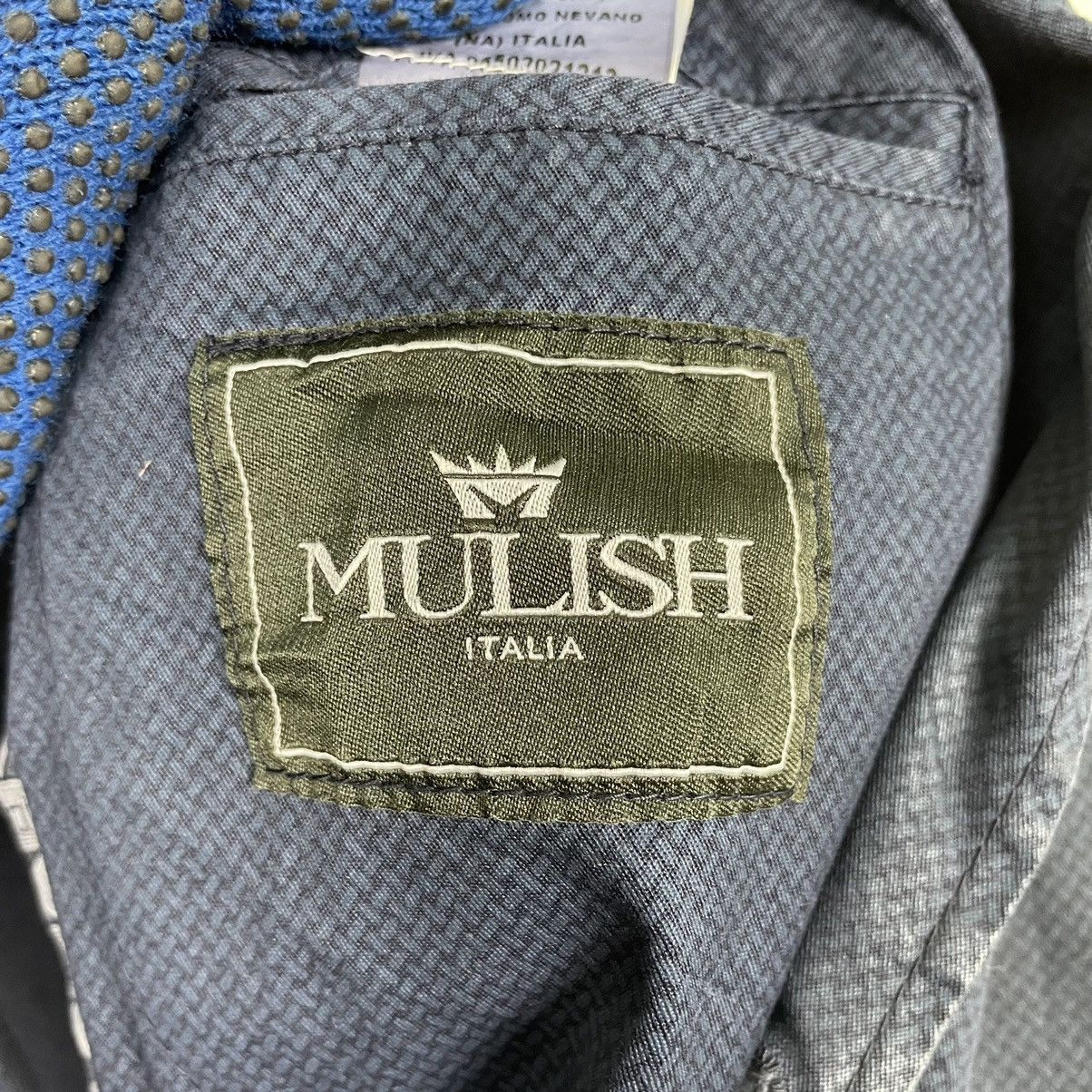 Composition by Kenzo × Designer × Japanese Brand 💥MULISH ITALIA LINEN BUTTON JACKET BLAZER Size US M / EU 48-50 / 2 - 8 Thumbnail