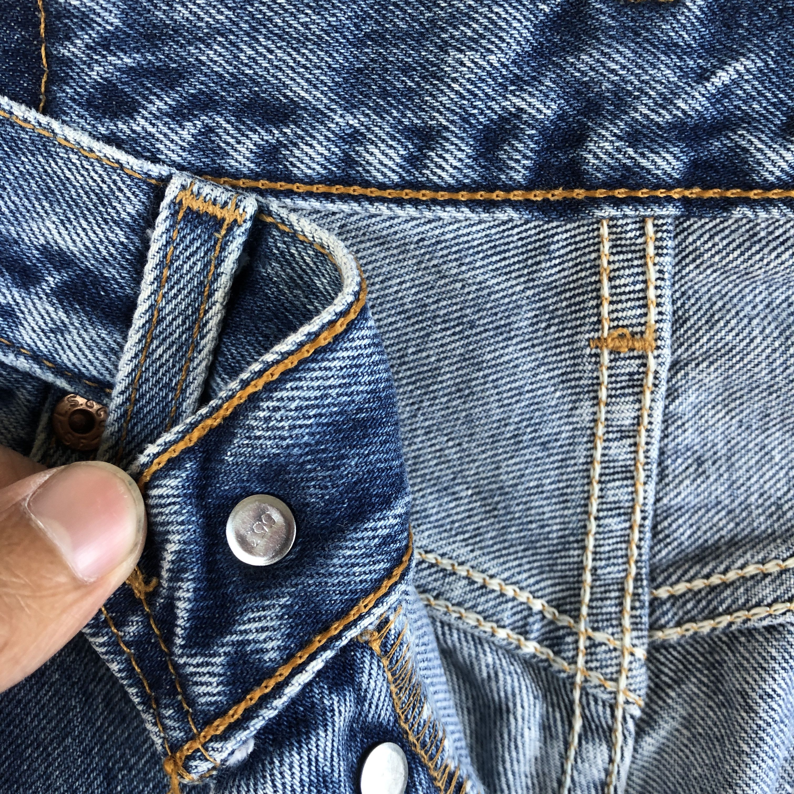 Levi's Vintage Levis 501 Jeans Sun Faded Blue Wash Levi's 501 Denim Size US 30 / EU 46 - 7 Thumbnail