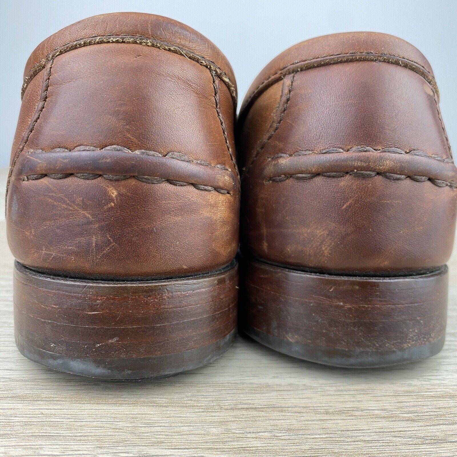 Polo Ralph Lauren Polo Ralph Lauren Leather Loafers Vintage Size 11.5D Used Size US 11.5 / EU 44-45 - 12 Thumbnail