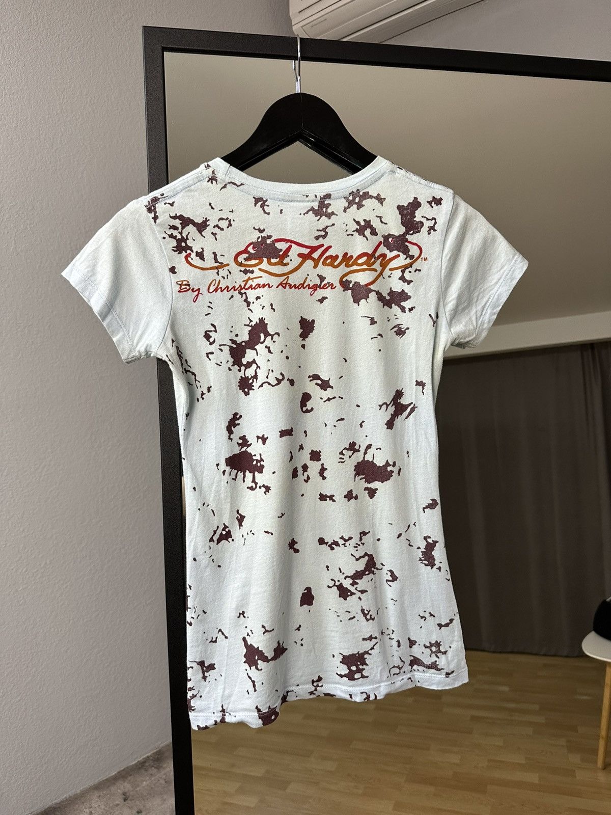 Ed Hardy Vintage Ed Hardy by Christian Audigier T-Shirt Big Logo Size M / US 6-8 / IT 42-44 - 3 Thumbnail
