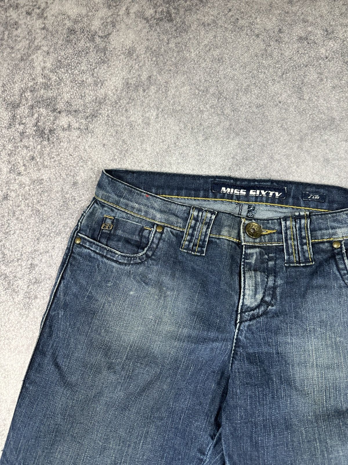 Miss Sixty Y2K Vintage Baggy Pants Miss Sixty Streetwear 29 Usa Rare Size 29" - 4 Thumbnail
