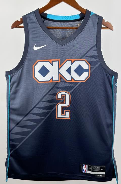 NBA 26 Oklahoma City Thunder #2 Shai Gilgeous-Alexander Jersey Size US S / EU 44-46 / 1 - 1 Thumbnail