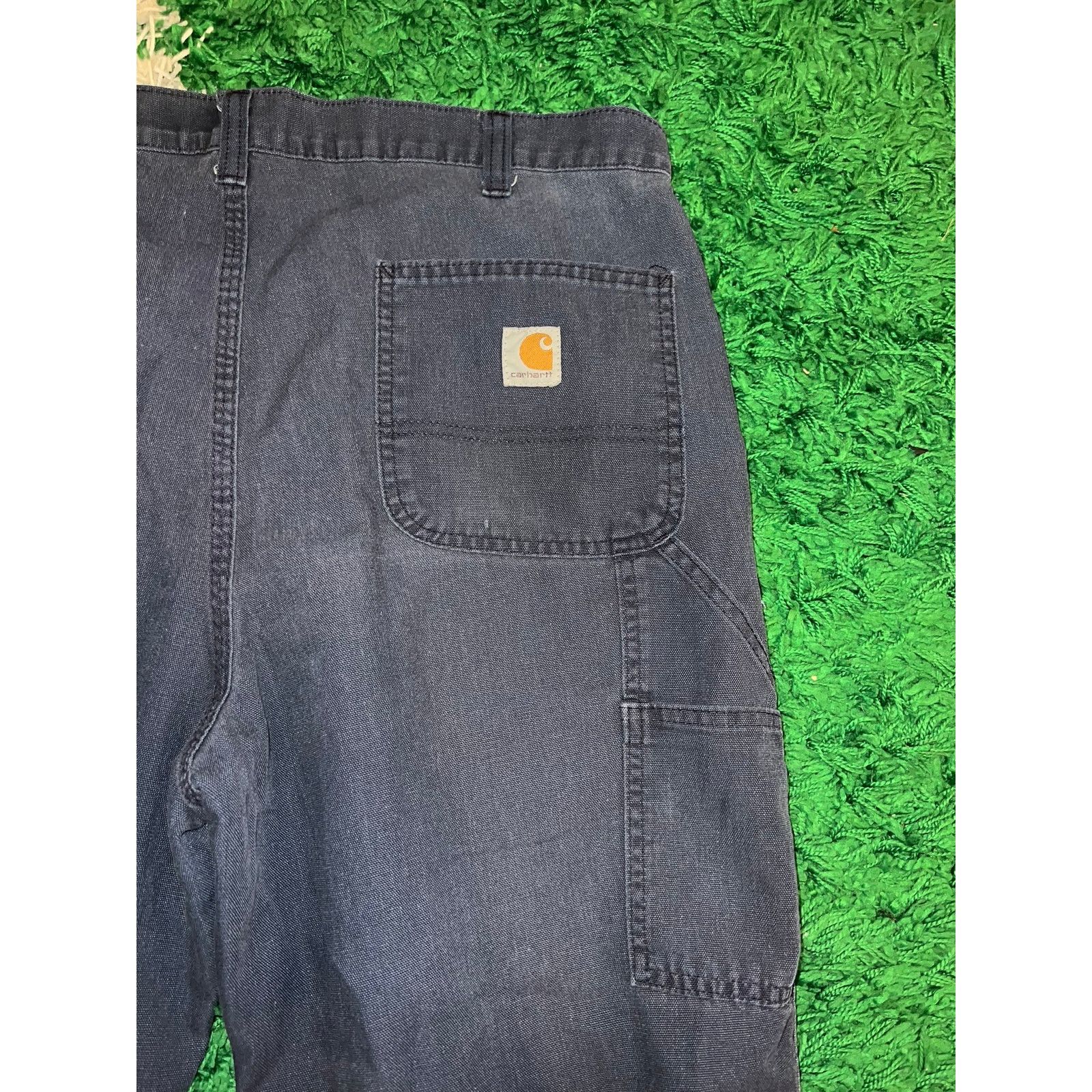 Carhartt Y2K Carhartt Dungaree Fit Blue Bottoms Pants Work Wear 38x32 Size US 38 / EU 54 - 8 Thumbnail