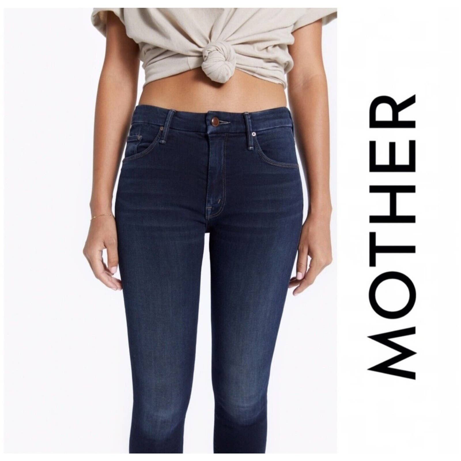 Mother The High Waisted Looker Jeans Coffee, Tea, Or Me 25