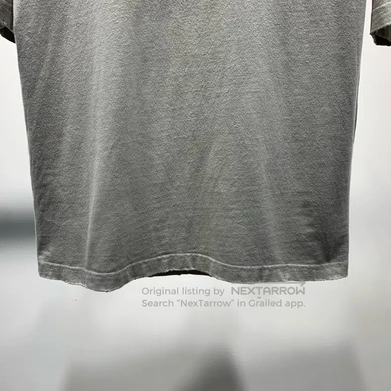 Balenciaga Front Embroidered Letter Short-Sleeve