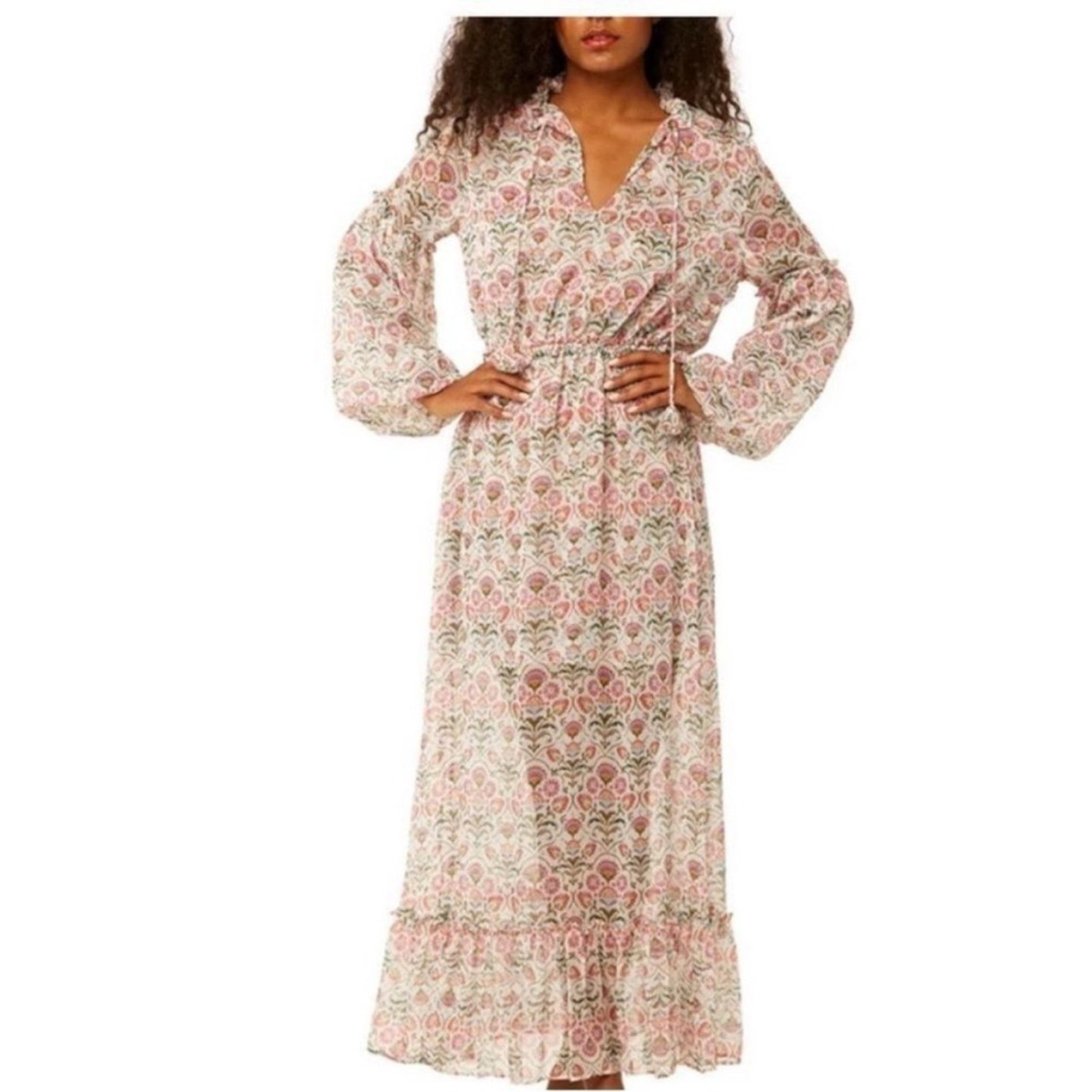 MISA Los Angeles NWT MISA Los Angeles $390 Amata Pink Cottage Dress XS Size XS / US 0-2 / IT 36-38 - 1 Thumbnail