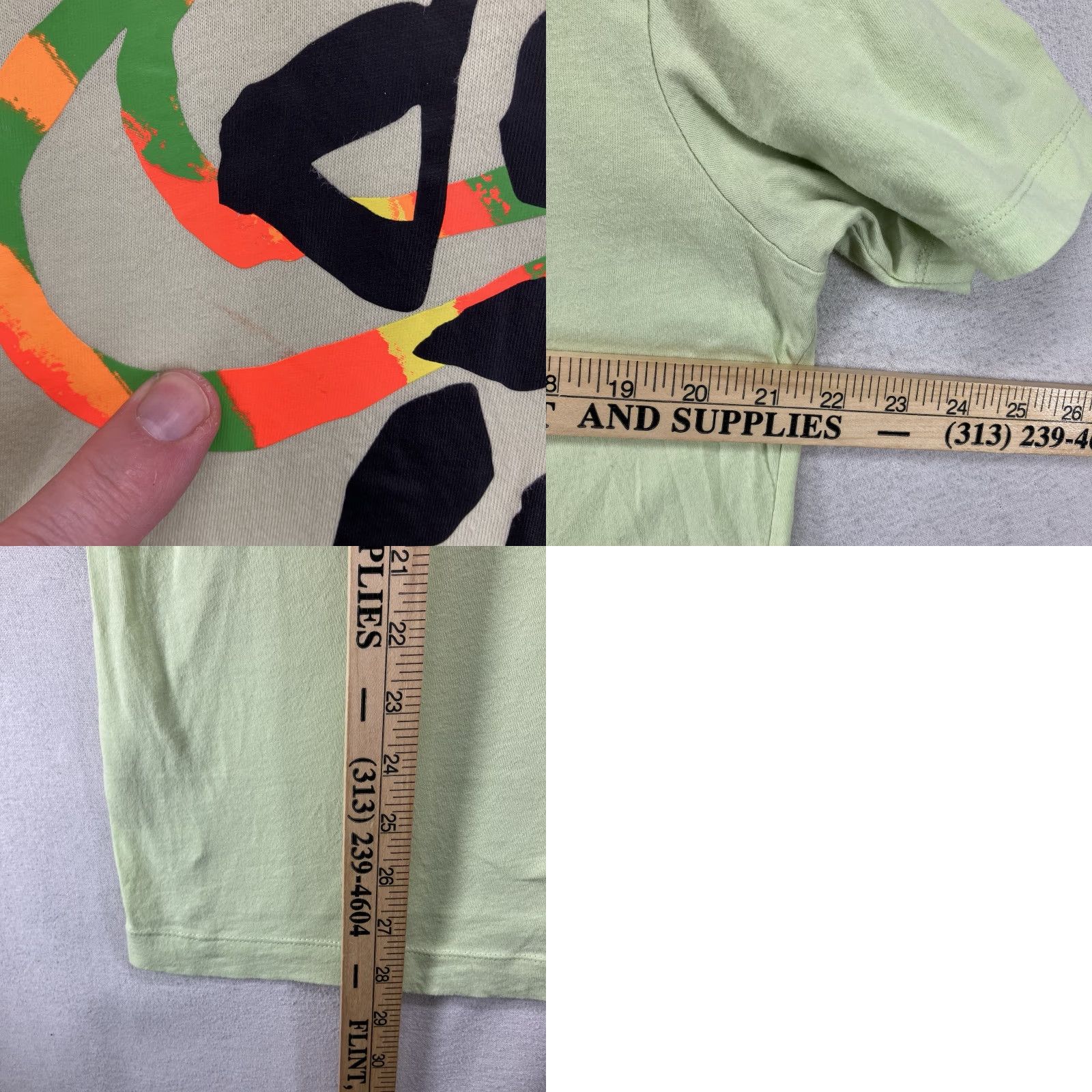 Nike Nike Shirt Mens Medium Light Green Just Do It Graphic Tee Crewneck Short Sleeve Size US M / EU 48-50 / 2 - 9 Thumbnail
