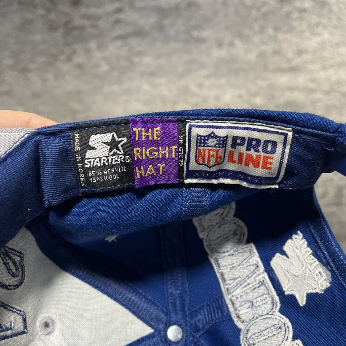 Starter VINTAGE 90s DALLAS COWBOYS STARTER EMBROIDERED SNAPBACK HAT Size ONE SIZE - 7 Thumbnail