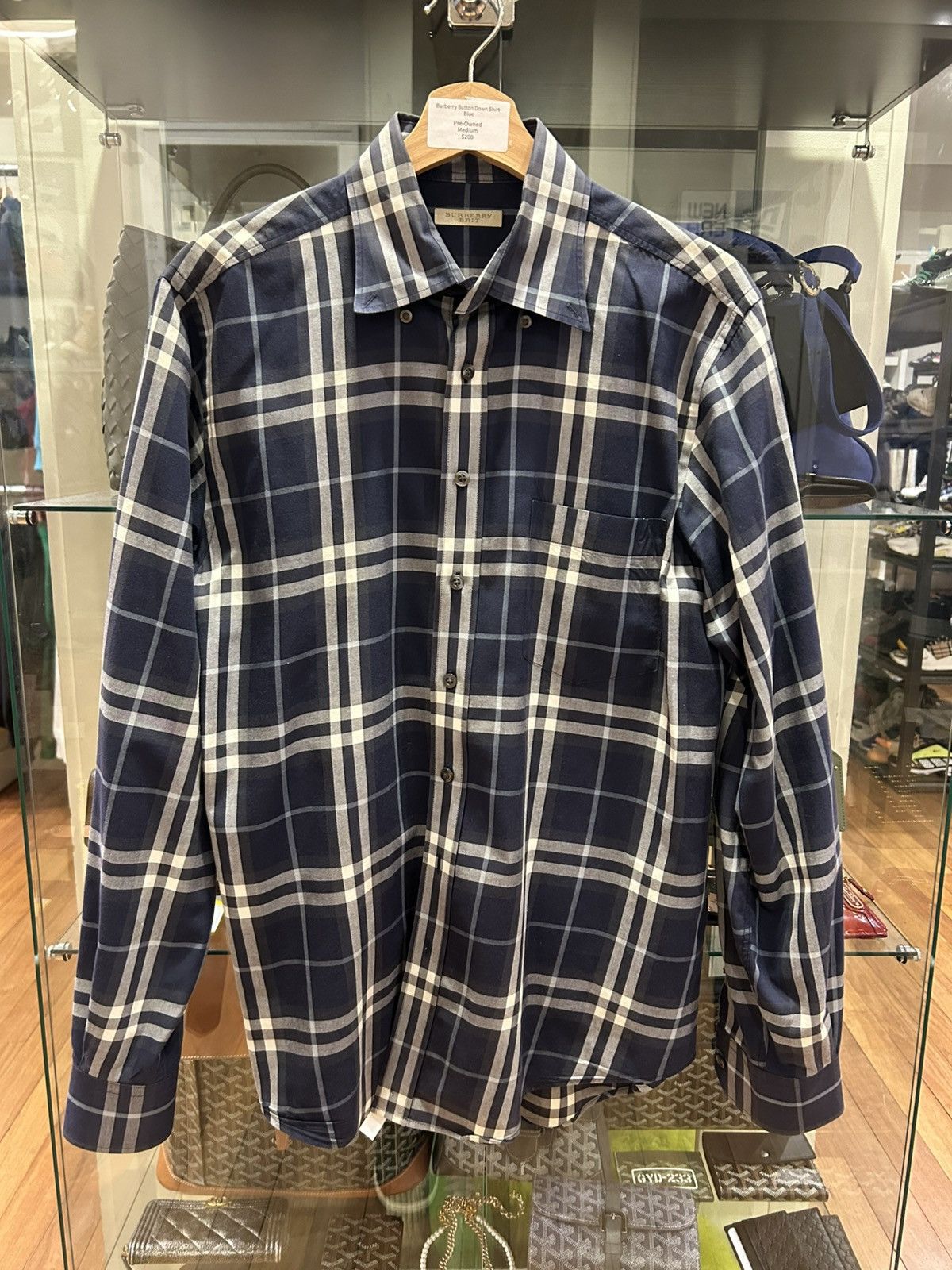 Burberry Burberry Plaid Button Down Shirt Size US M / EU 48-50 / 2 - 1 Thumbnail