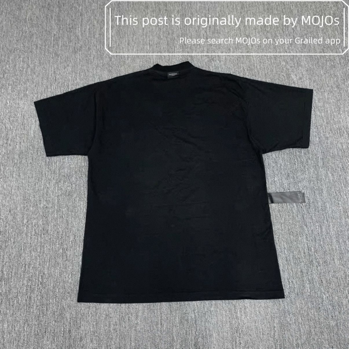 Balenciaga Balenciaga Inside Out Logo Tee mojos1420 Size US L / EU 52-54 / 3 - 2 Thumbnail