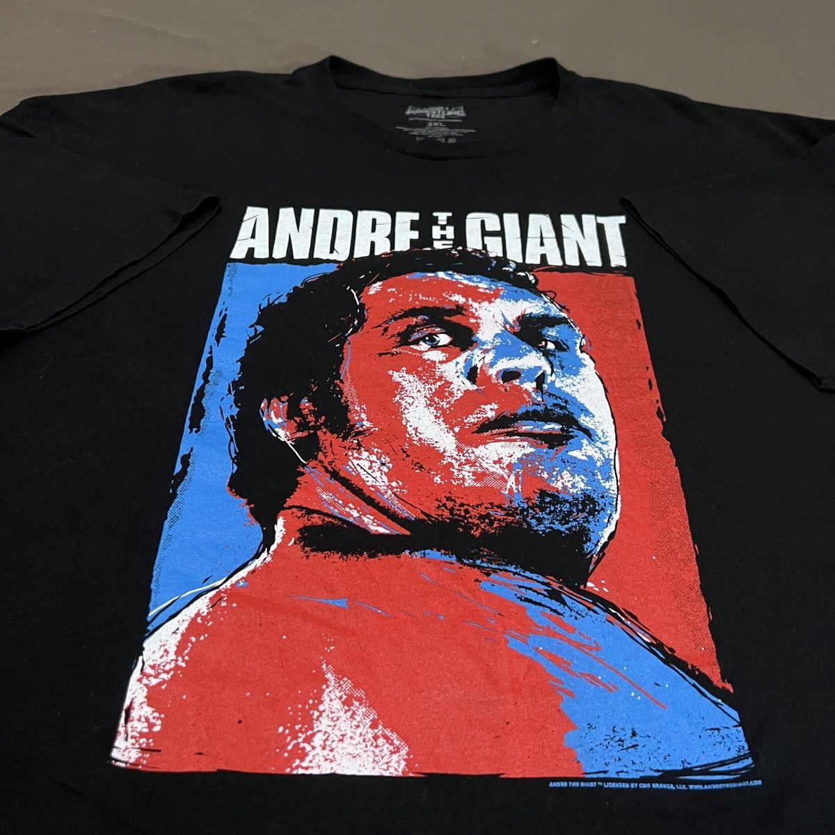 WCW/nWo × WWE Andre The Giant wrestling Promo Tee 2XL Size US XXL / EU 58 / 5 - 1 Thumbnail