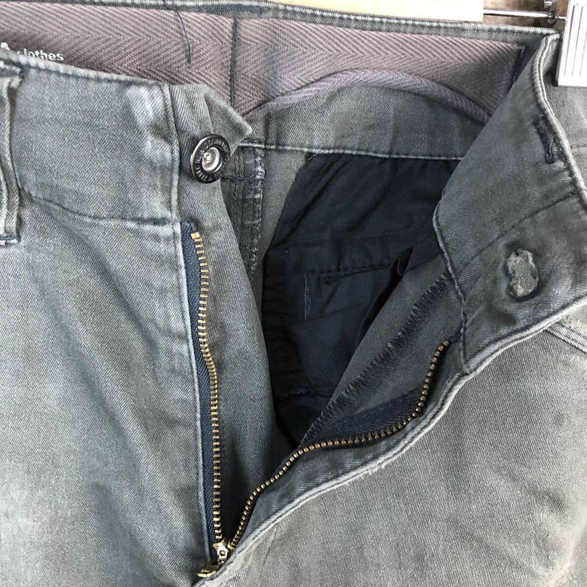 Japanese Brand Japanese Brand Grey Cargo Multipocket Pants #A2537 Size US 30 / EU 46 - 12 Thumbnail