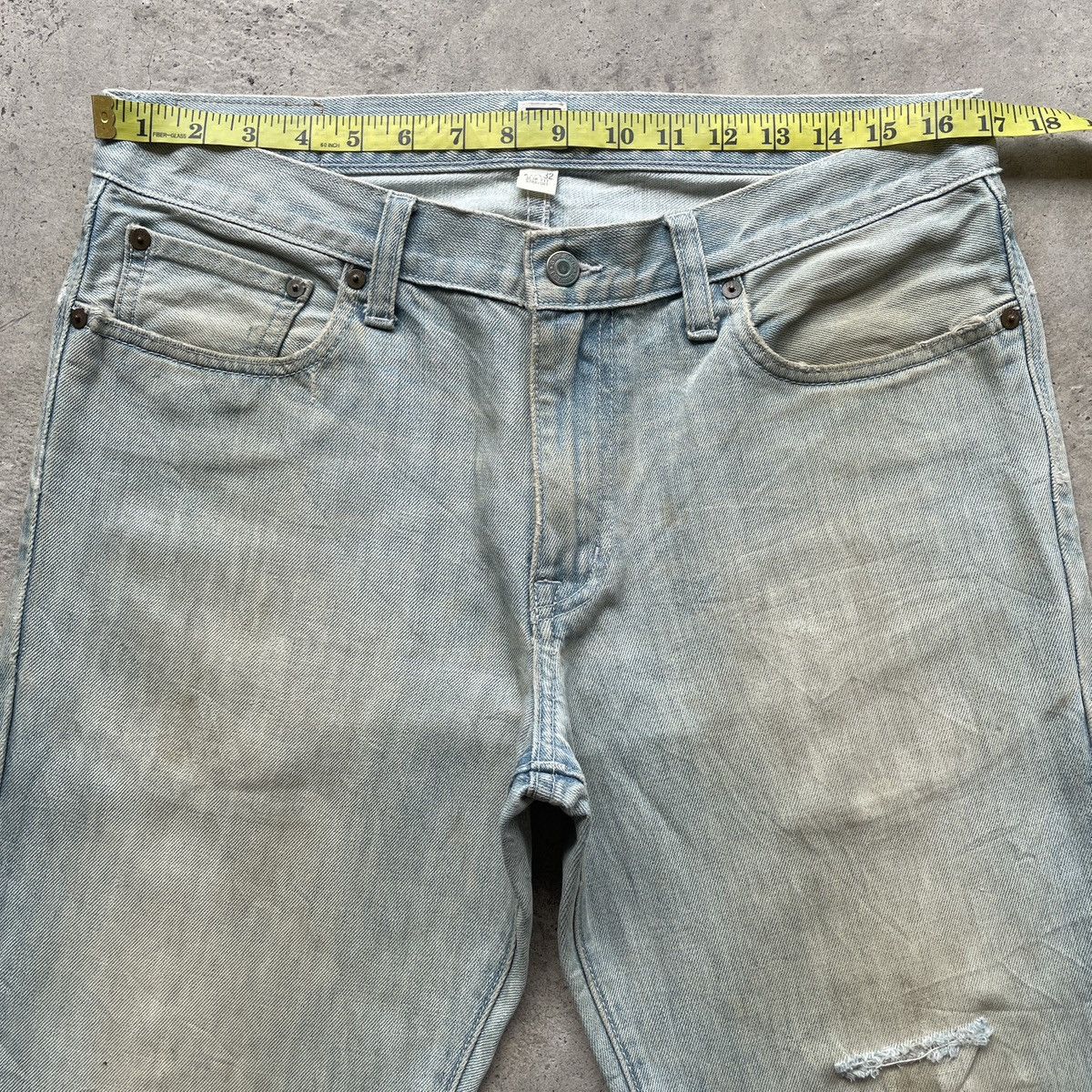 Gap Vintage The Gap Rusty Sick Jeans Faded Denim Pants W34x32 Size US 34 / EU 50 - 5 Thumbnail