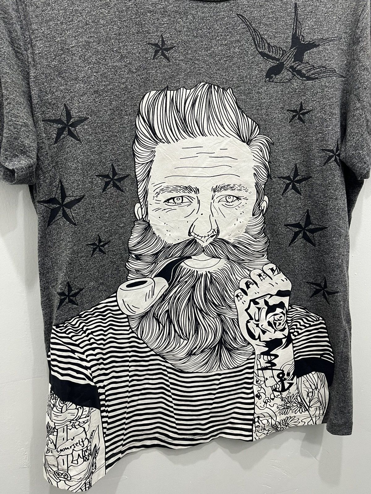 Japanese Brand Retro American Oldskool Tattoo Art Hysteric Glamour Style Size US L / EU 52-54 / 3 - 2 Thumbnail
