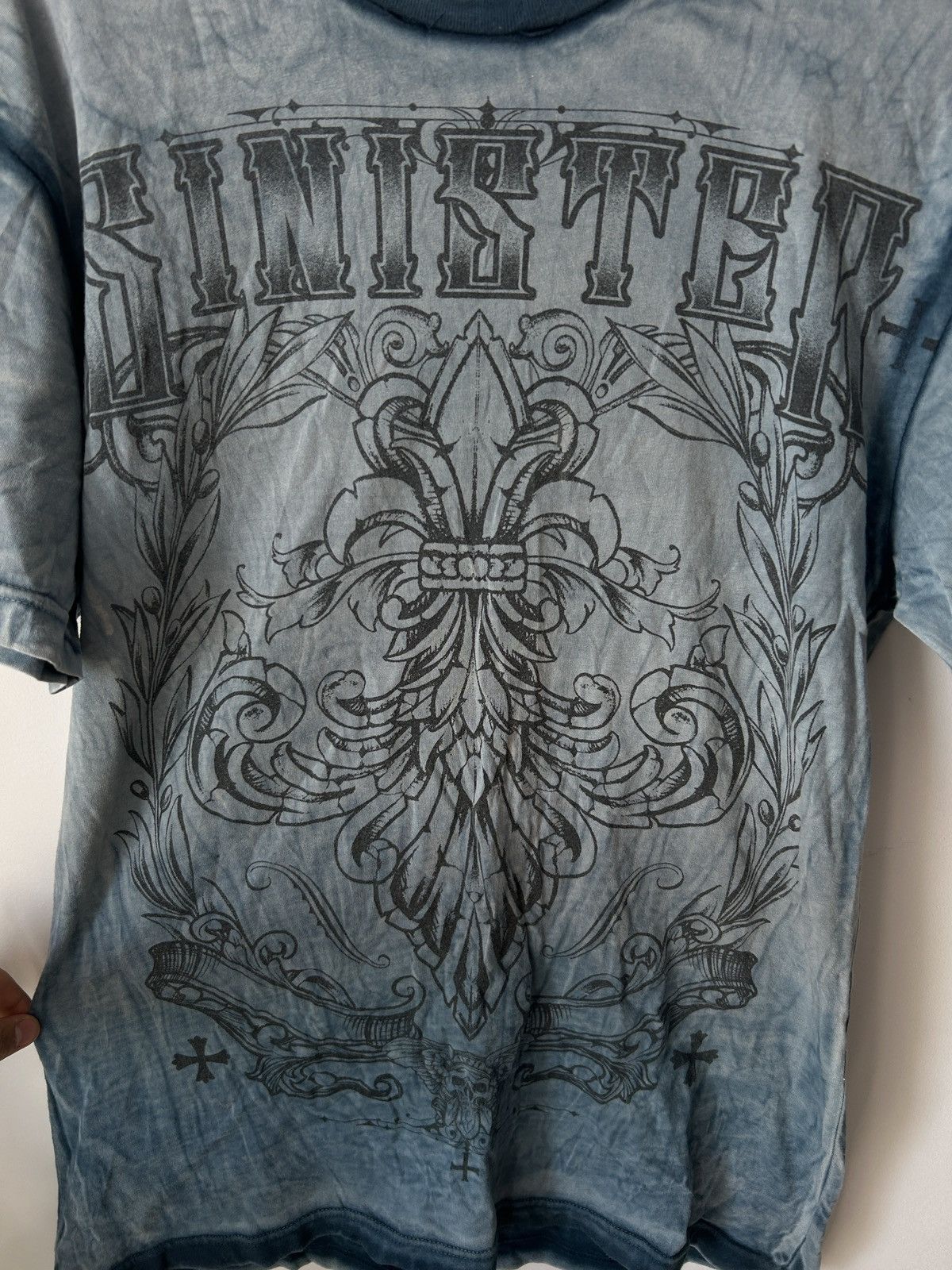 Affliction × Tapout × Vintage Vintage y2k mma grunge tapout silver star crow tshirt Size US L / EU 52-54 / 3 - 2 Thumbnail