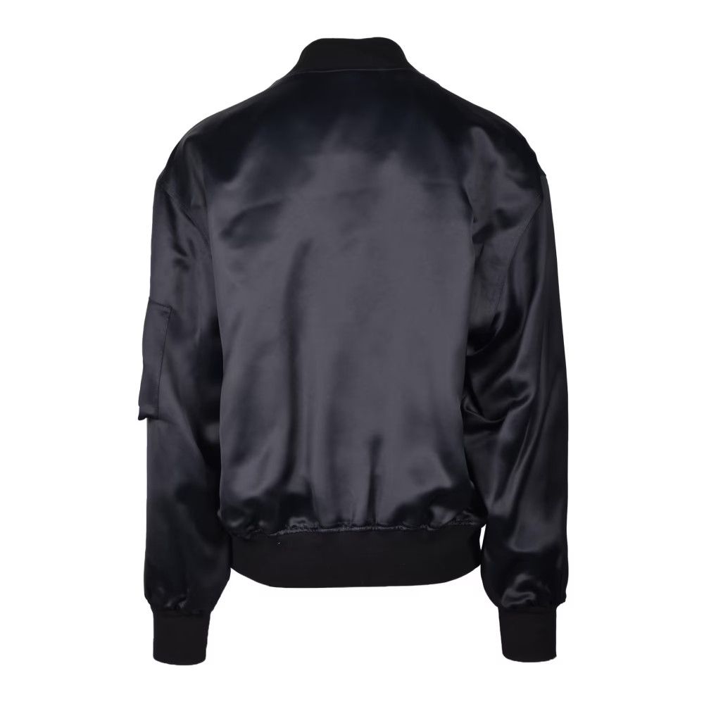 Vivienne Westwood o1y0525 Bomber Jacket in Black Size US XXS / EU 40 - 2 Thumbnail