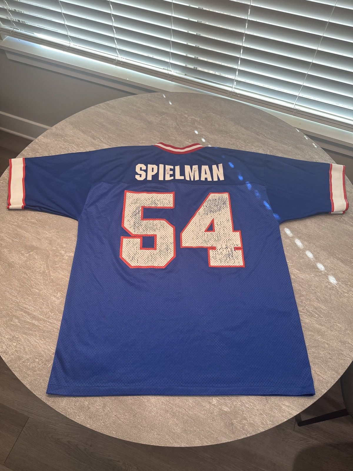 Logo Athletic × Vintage Vintage 90s Chris Spielman #54 Bills Jersey Logo Athletic Size US L / EU 52-54 / 3 - 1 Thumbnail