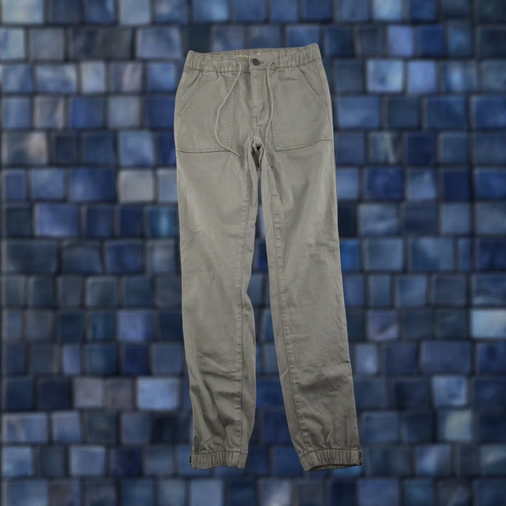 American Eagle Outfitters American Eagle Outfitters Jogger Pants Women's Green SZ 4 Elastic Waist Tencel Lyocell Blend Size 27" / US 4 / IT 40 - 1 Thumbnail