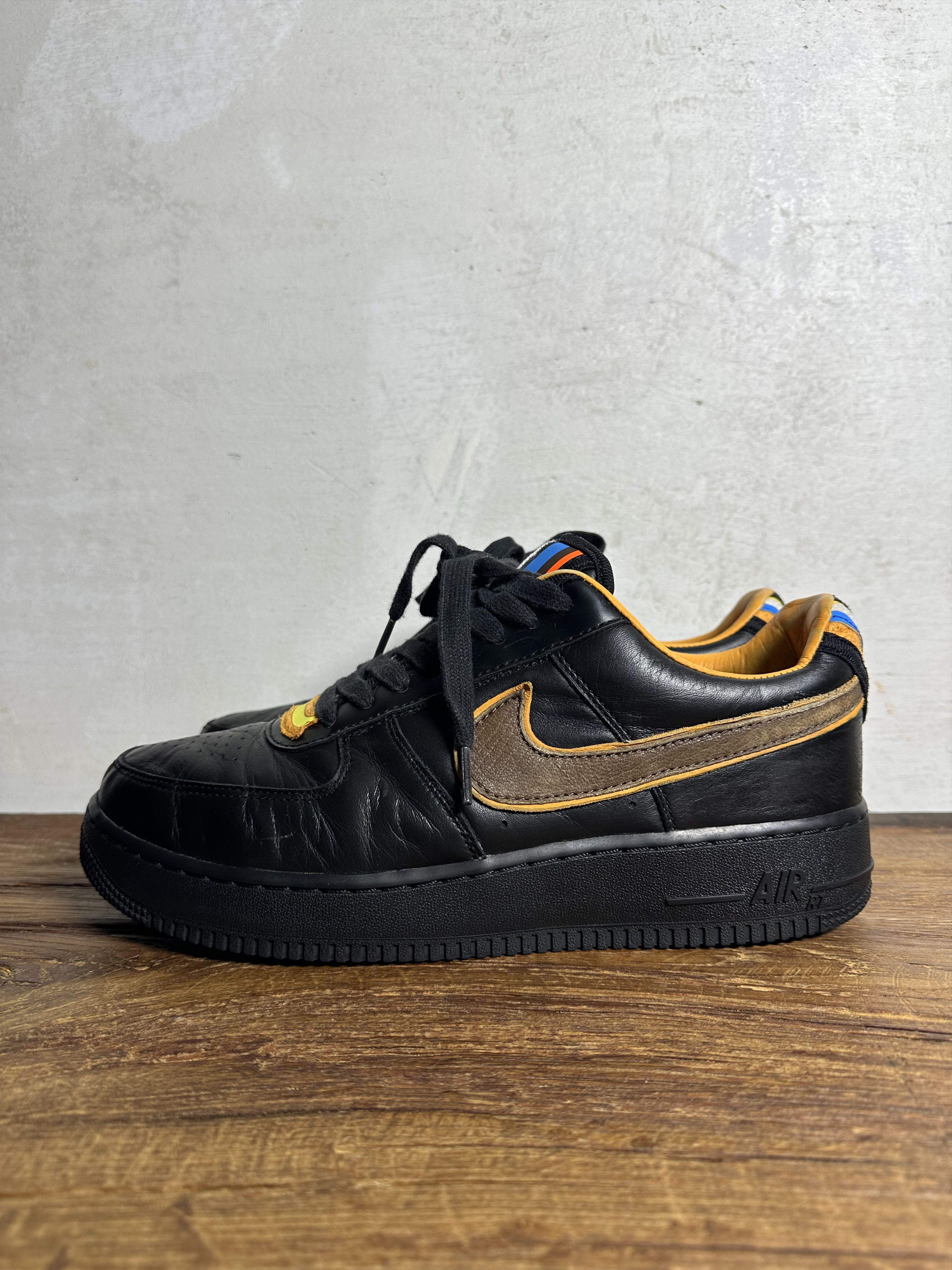 Nike × Riccardo Tisci Riccardo Tisci x Air Force 1 SP Black Brown 2014 Size US 10 / EU 43 - 2 Thumbnail