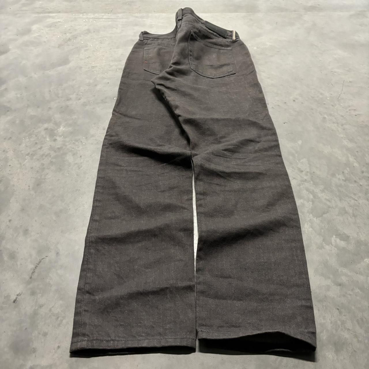 Tommy Hilfiger × Vintage Crazy Vintage Y2K/2000s Grunge Dark Wash Tommy Hilfiger Denim Jeans! Size US 34 / EU 50 - 4 Thumbnail