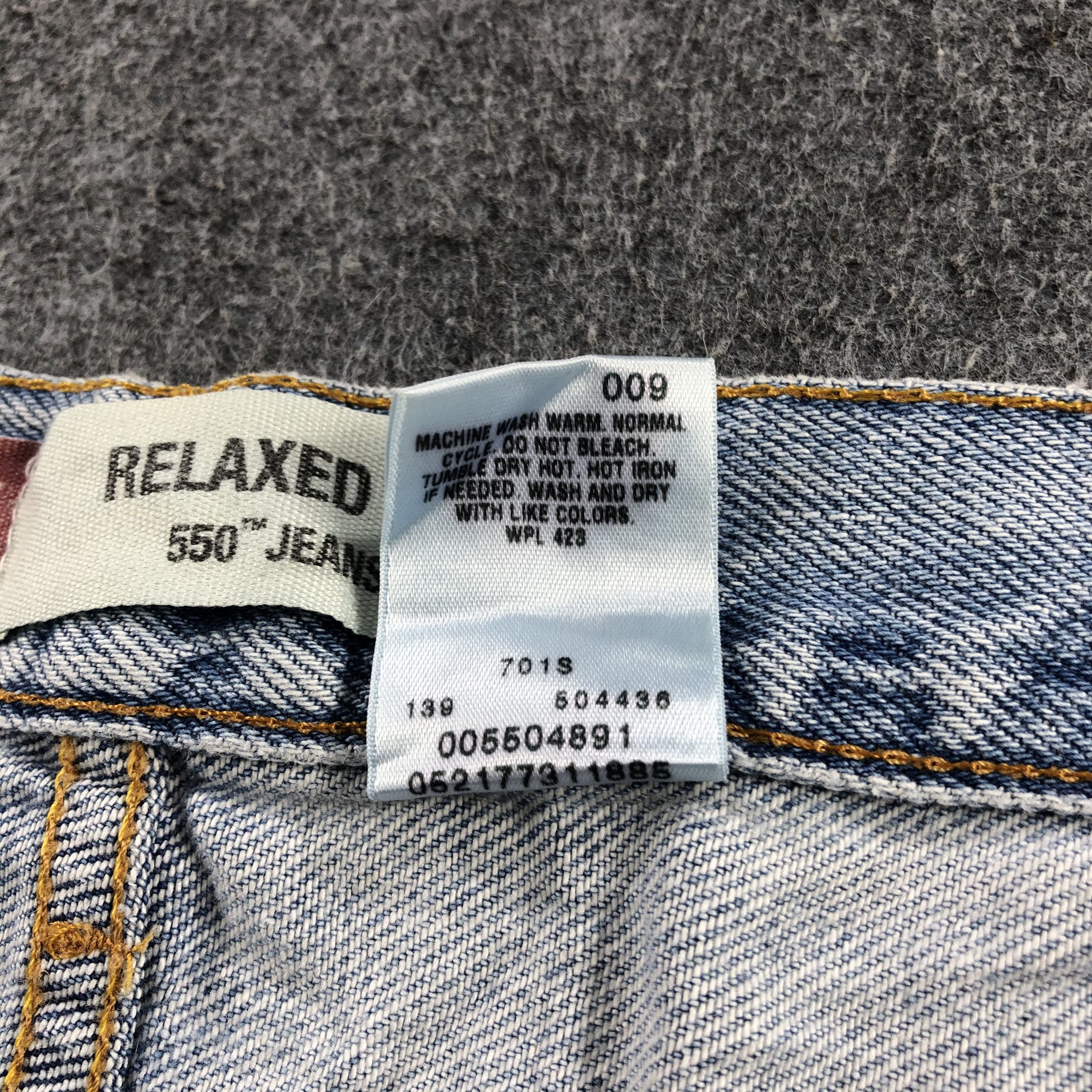 Levi's Vintage Light Wash Levis 550 Jeans-J2062 Size US 31 - 13 Thumbnail
