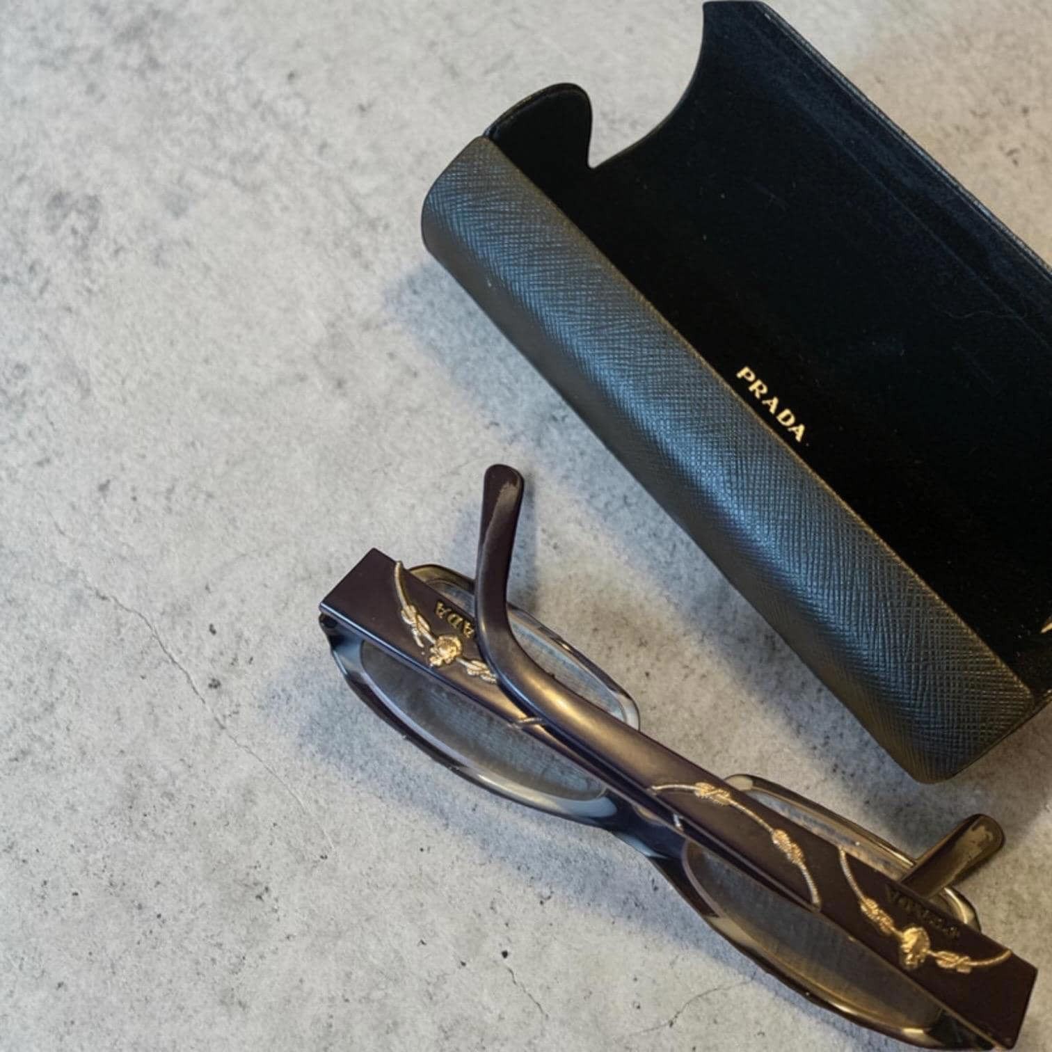 Prada The Prada Floral Bayonetta Glasses Size ONE SIZE - 7 Thumbnail