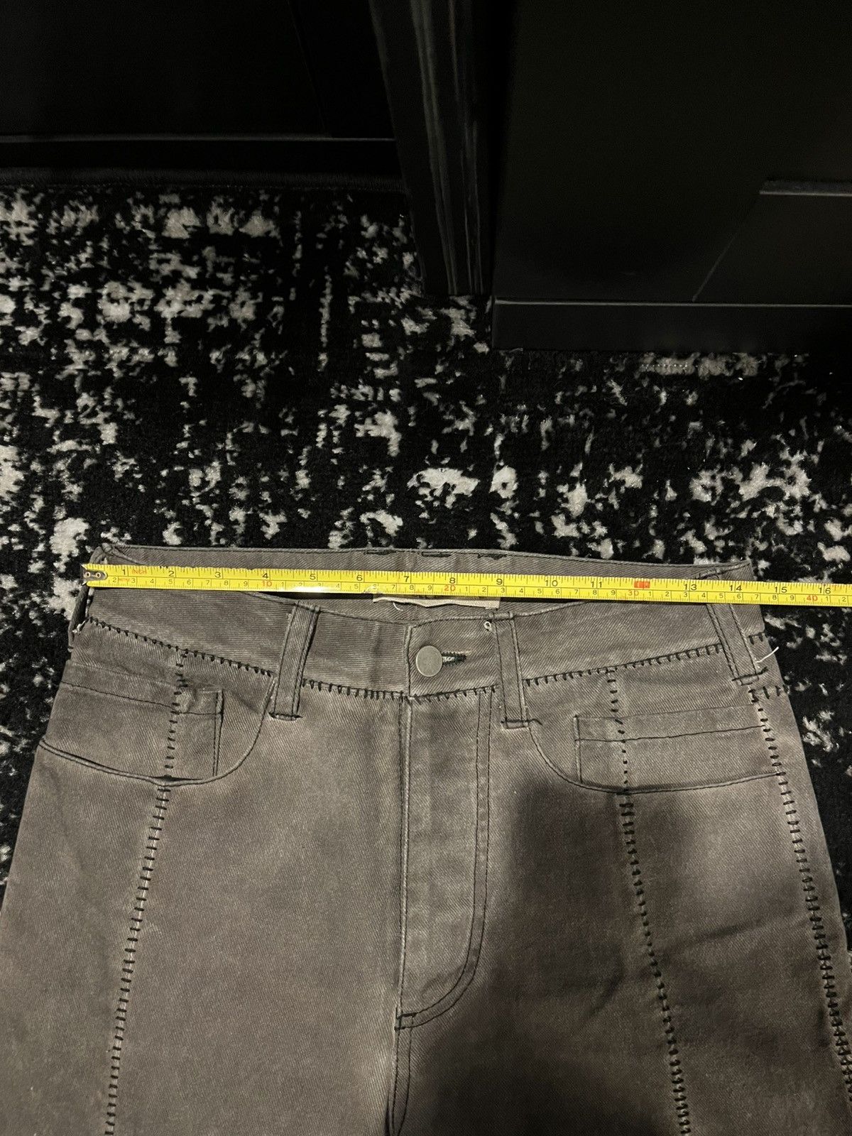 Marcel Everette Overlock Stitch J-Cut Denim Size US 28 / EU 44 - 5 Thumbnail