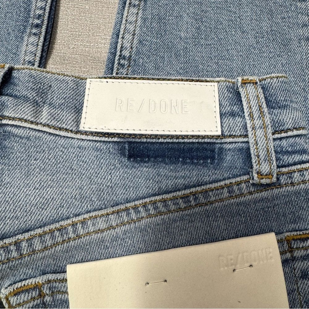 RE/DONE NWT New $275 RE/DONE High Rise Skinny Mid 90s Wash Jeans Si Size 25" / US 0 / IT 36 - 9 Thumbnail