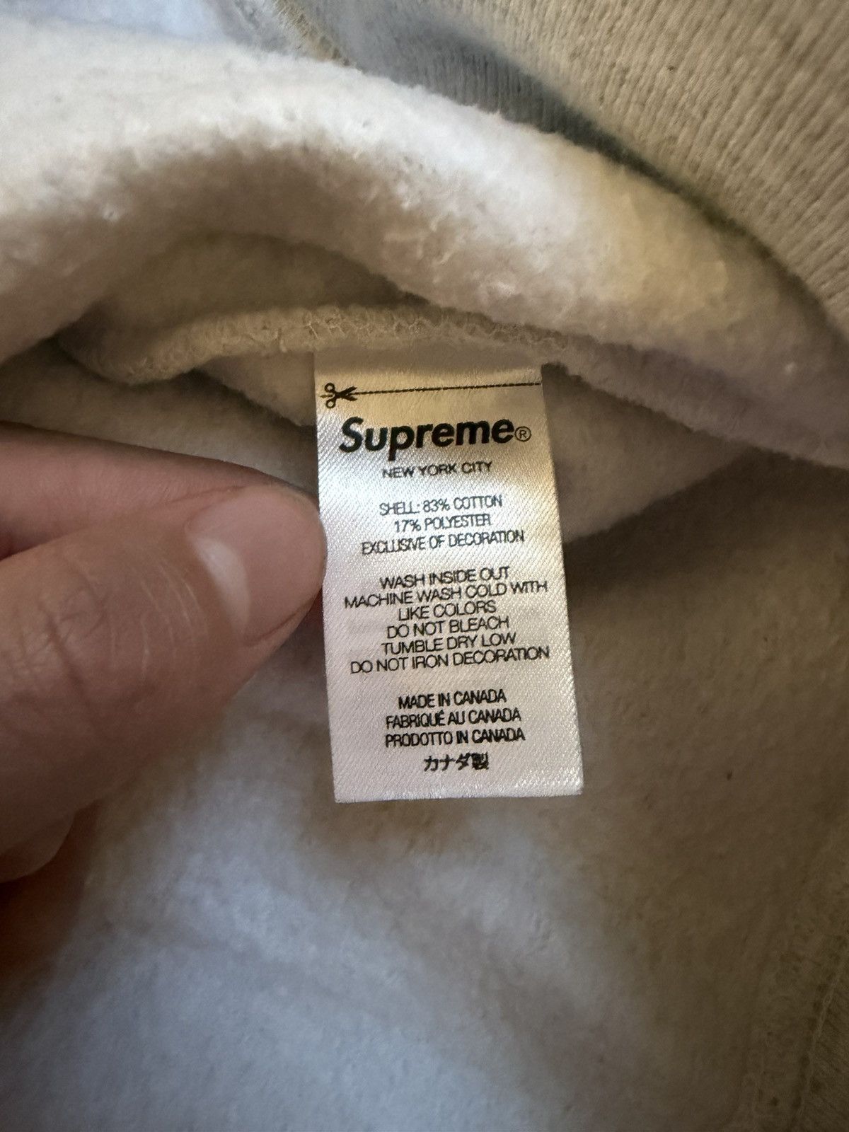 Supreme Supreme script hoodie Size US L / EU 52-54 / 3 - 6 Thumbnail