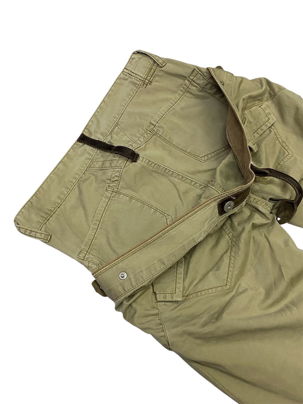 Marithe + Francois Girbaud Marithe Francois Girbaud Double Waist Cropped Pants Size US 30 / EU 46 - 6 Thumbnail